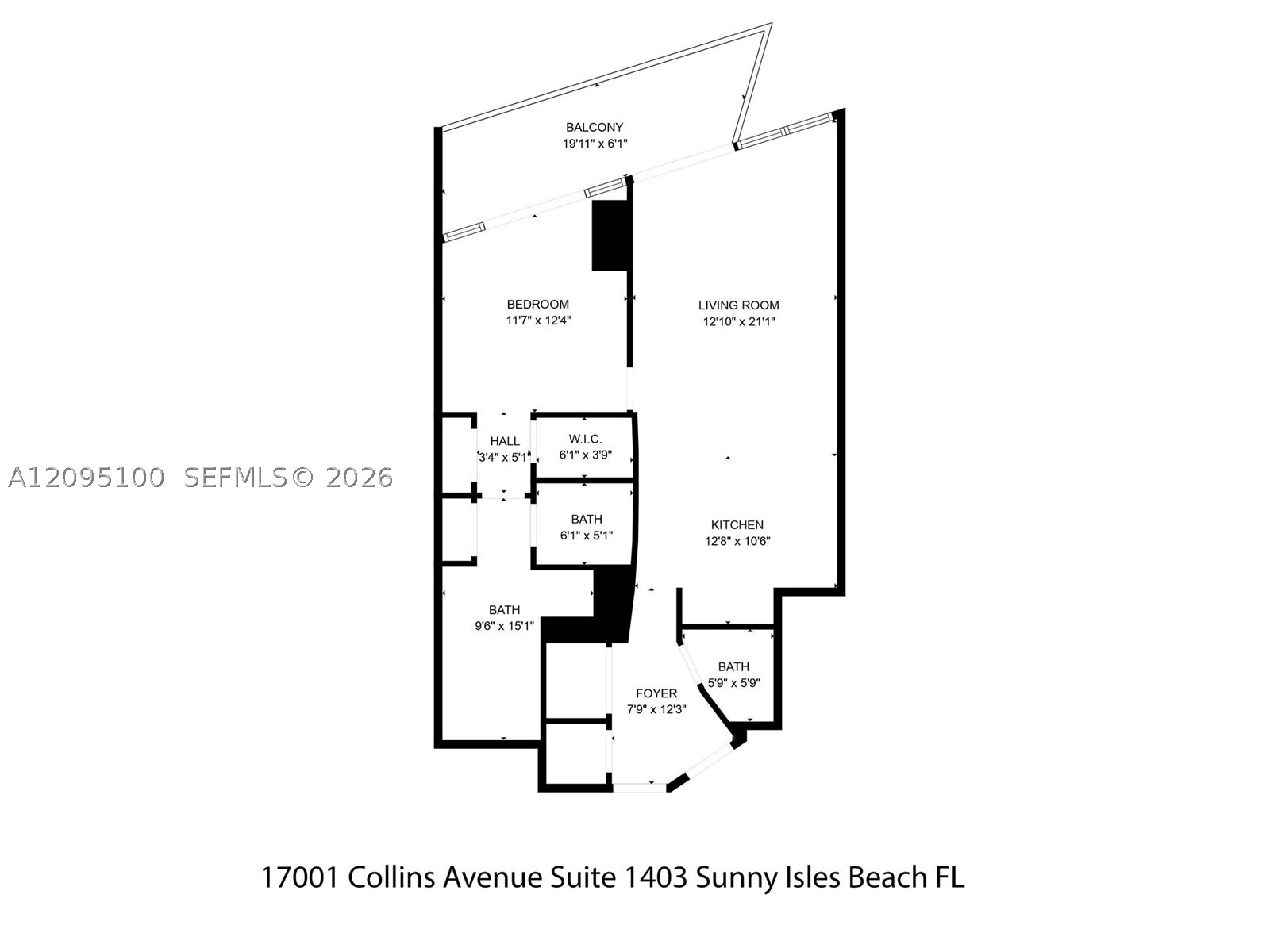 17001 Collins Ave #1403, Sunny Isles Beach FL 33160