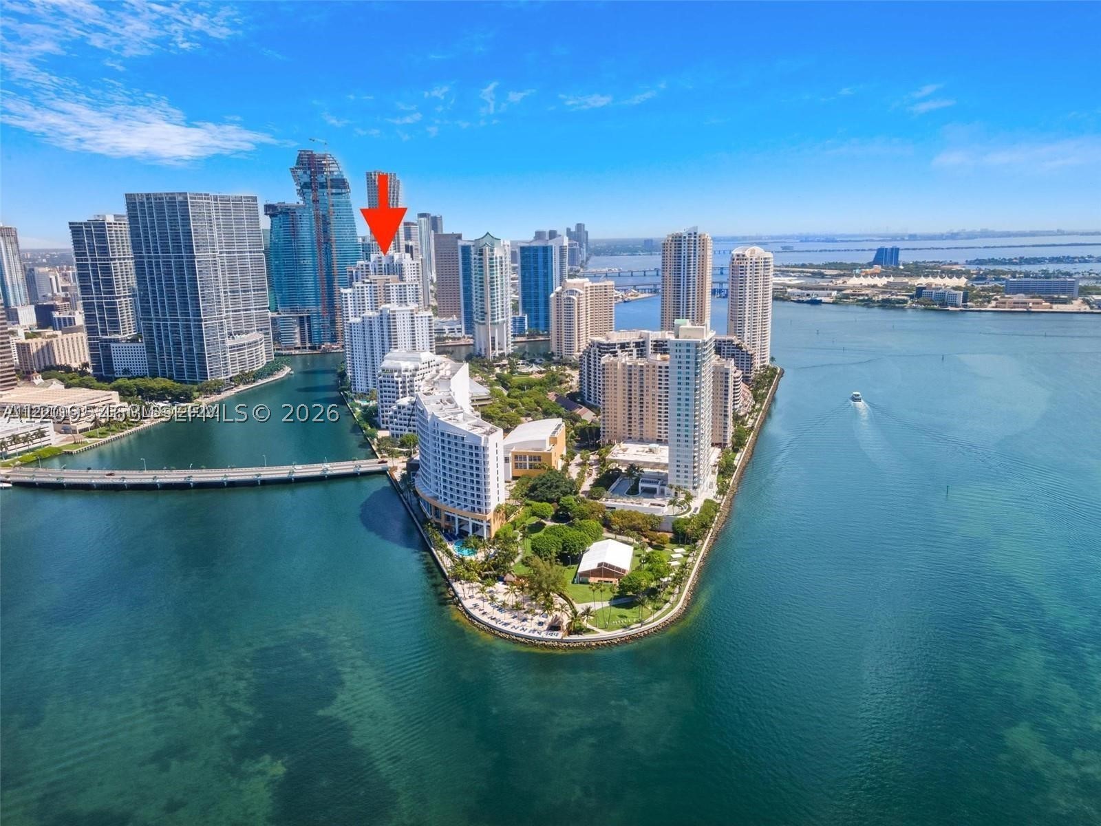 901 Brickell Key Blvd #2401, Miami FL 33131
