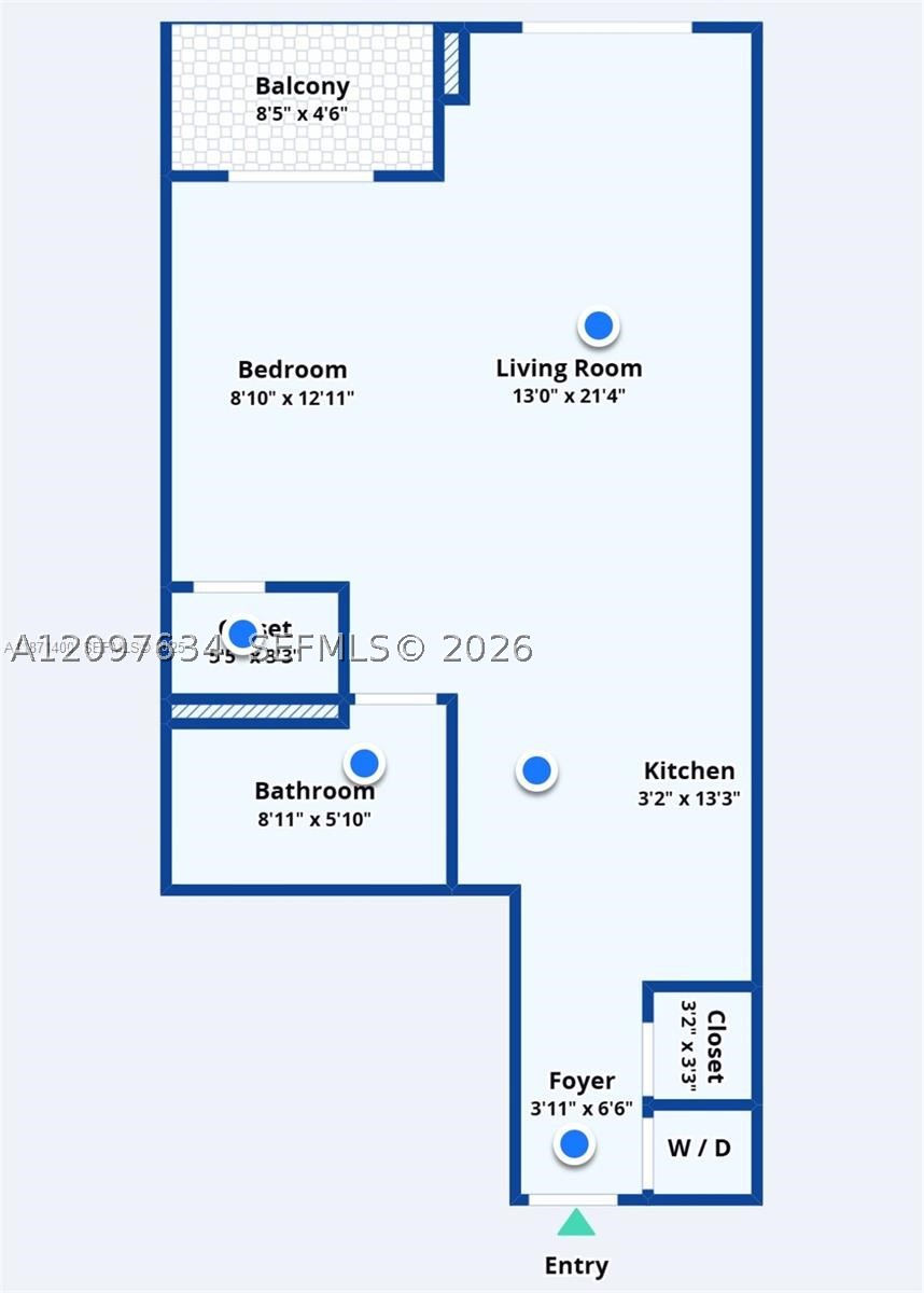 31 SE 6th St #1103, Miami FL 33131