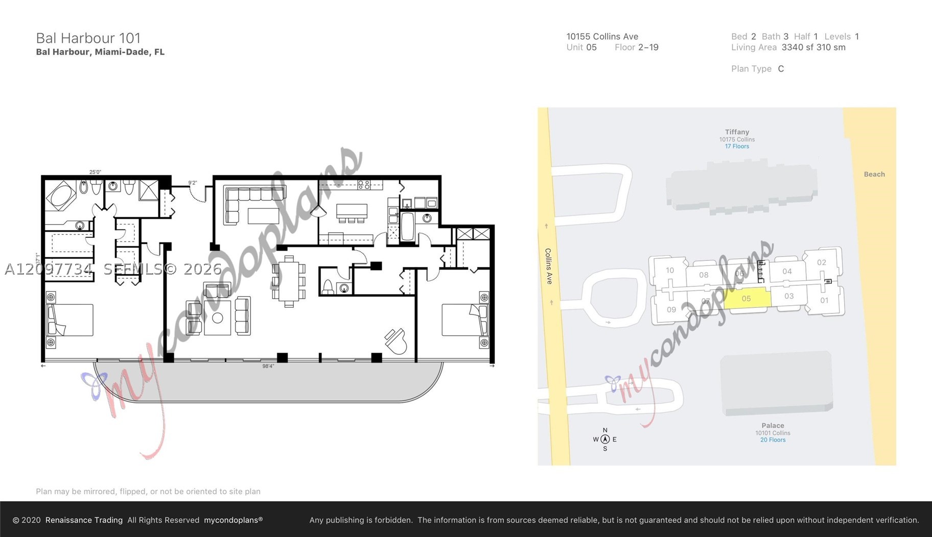 10155 Collins Ave #305, Bal Harbour FL 33154