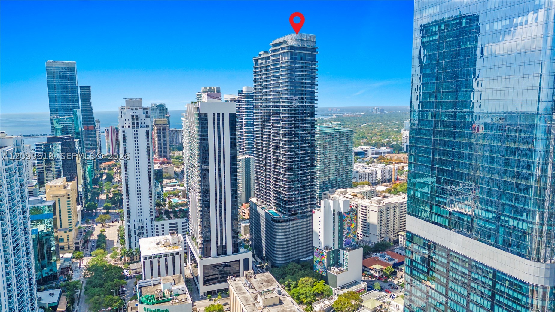 1000 Brickell #PH6106, Miami FL 33131