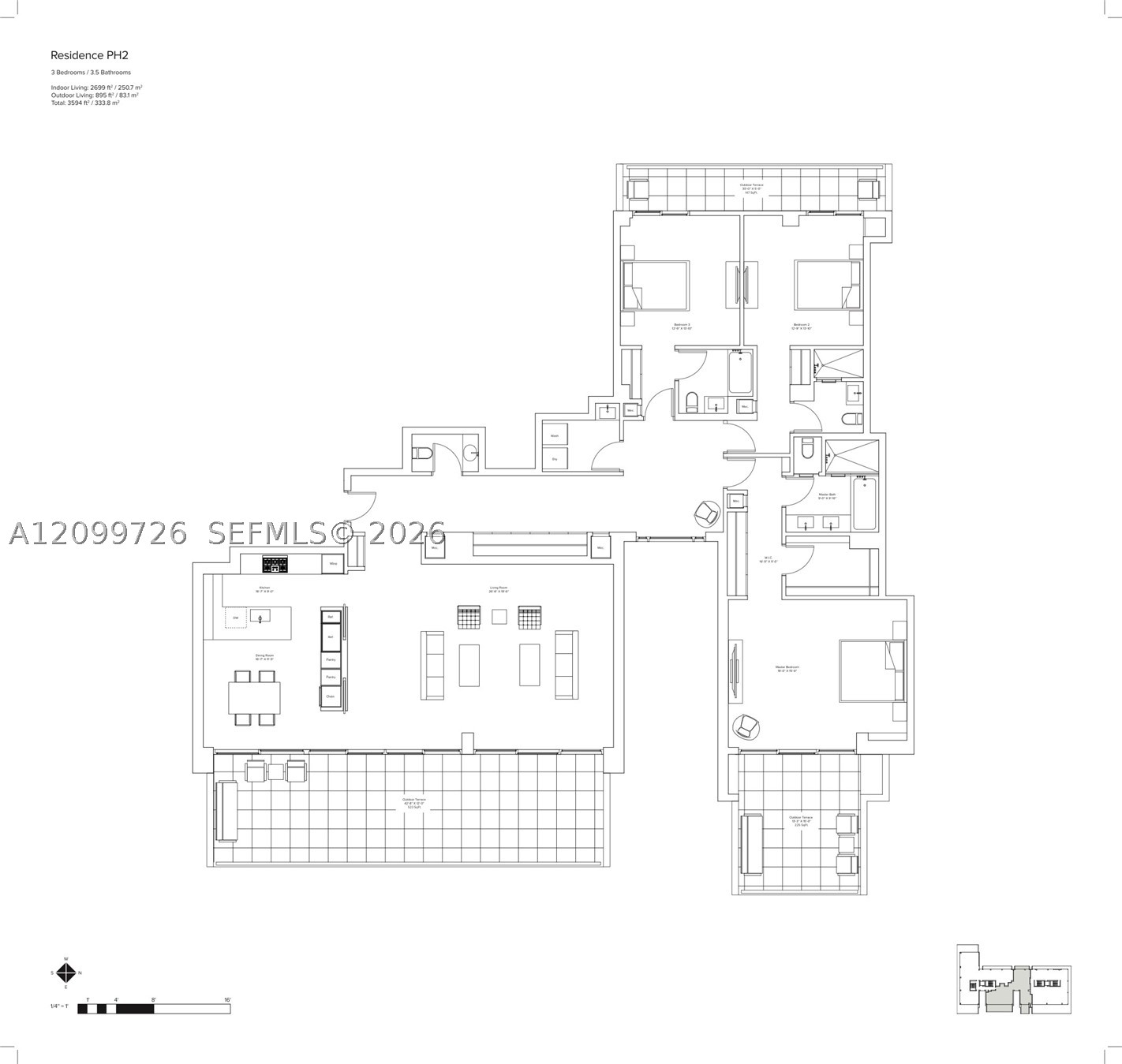 300 Collins Ave #PH2, Miami Beach FL 33139