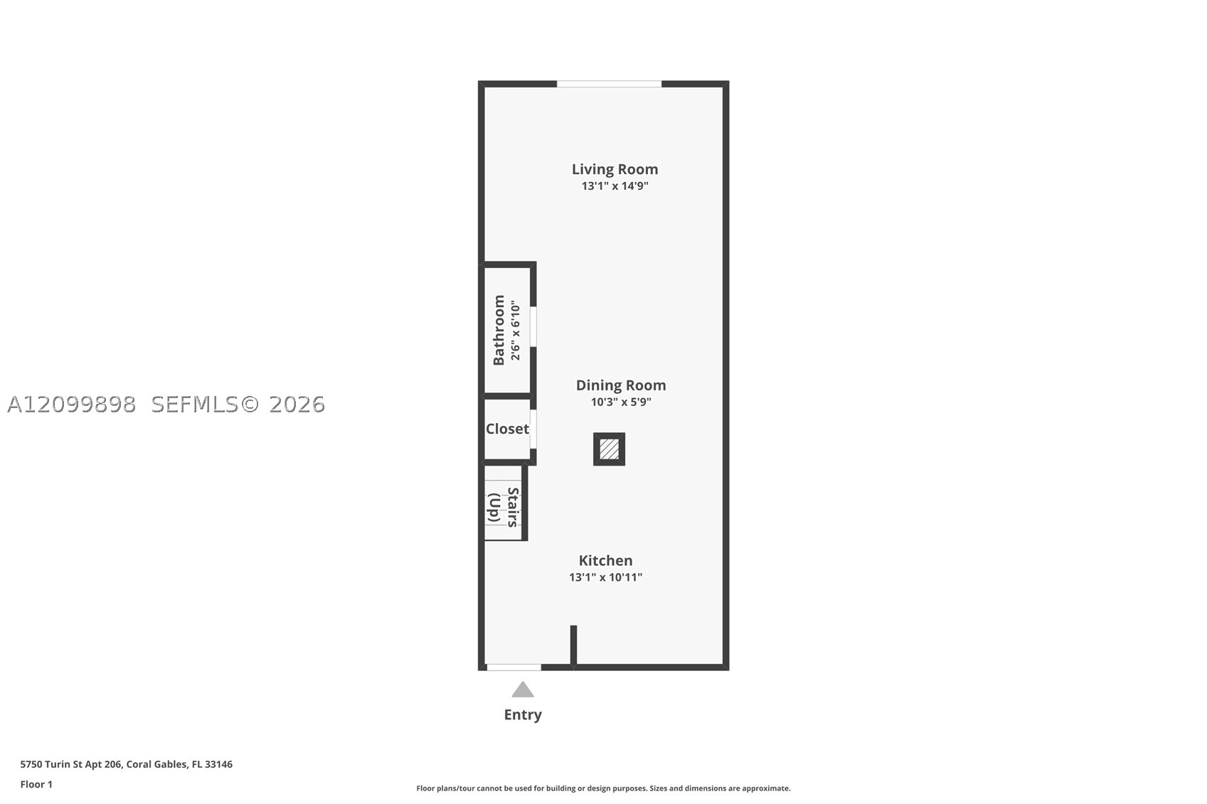 5750 Turin St #206, Coral Gables FL 33146