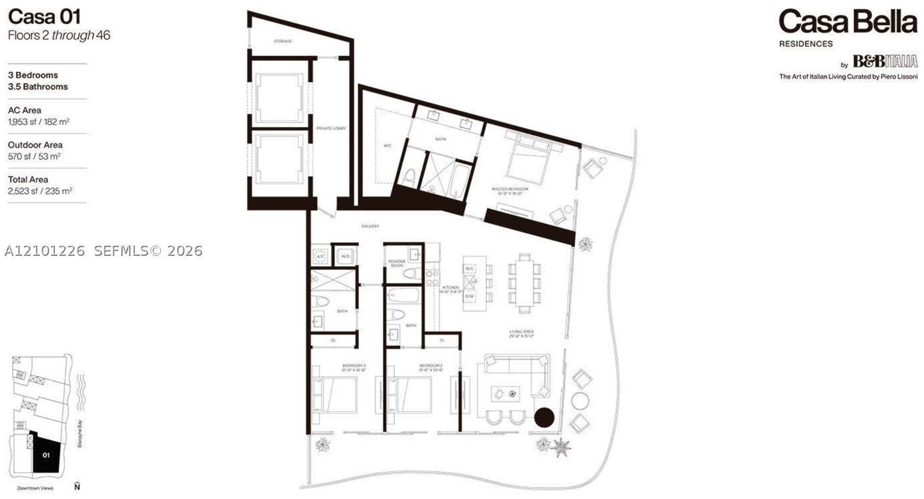 1400 Biscayne Blvd #3001, Miami FL 33132