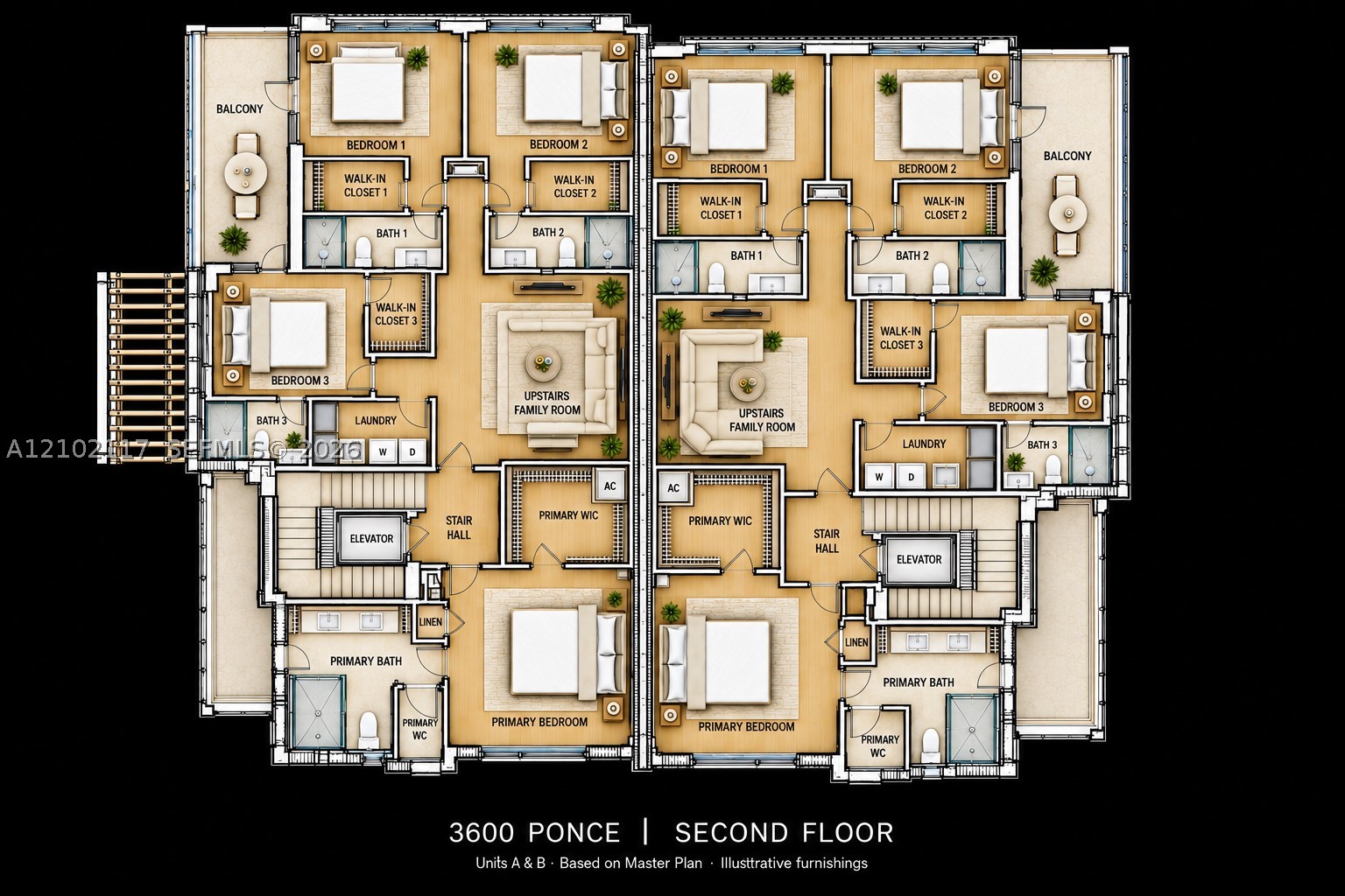 3600 Ponce De Leon Blvd #A+B, Coral Gables FL 33134