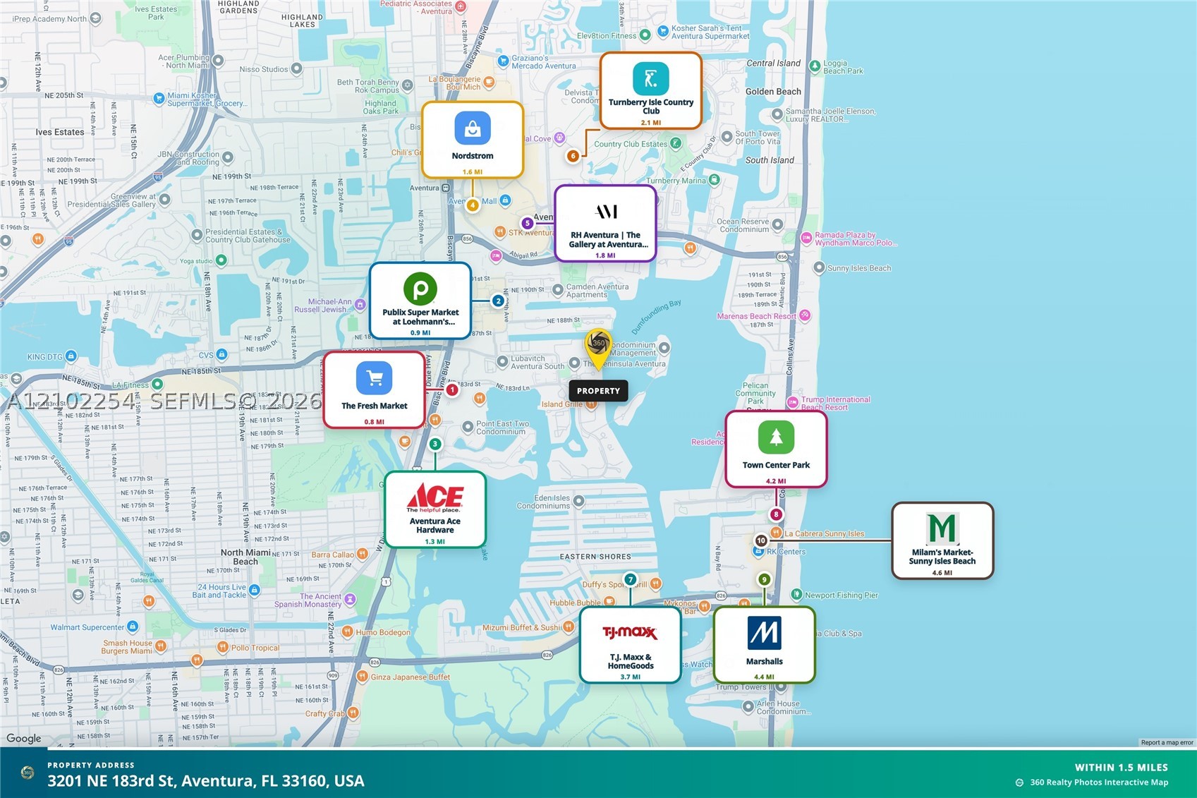 3201 NE 183rd St #3106, Aventura FL 33160