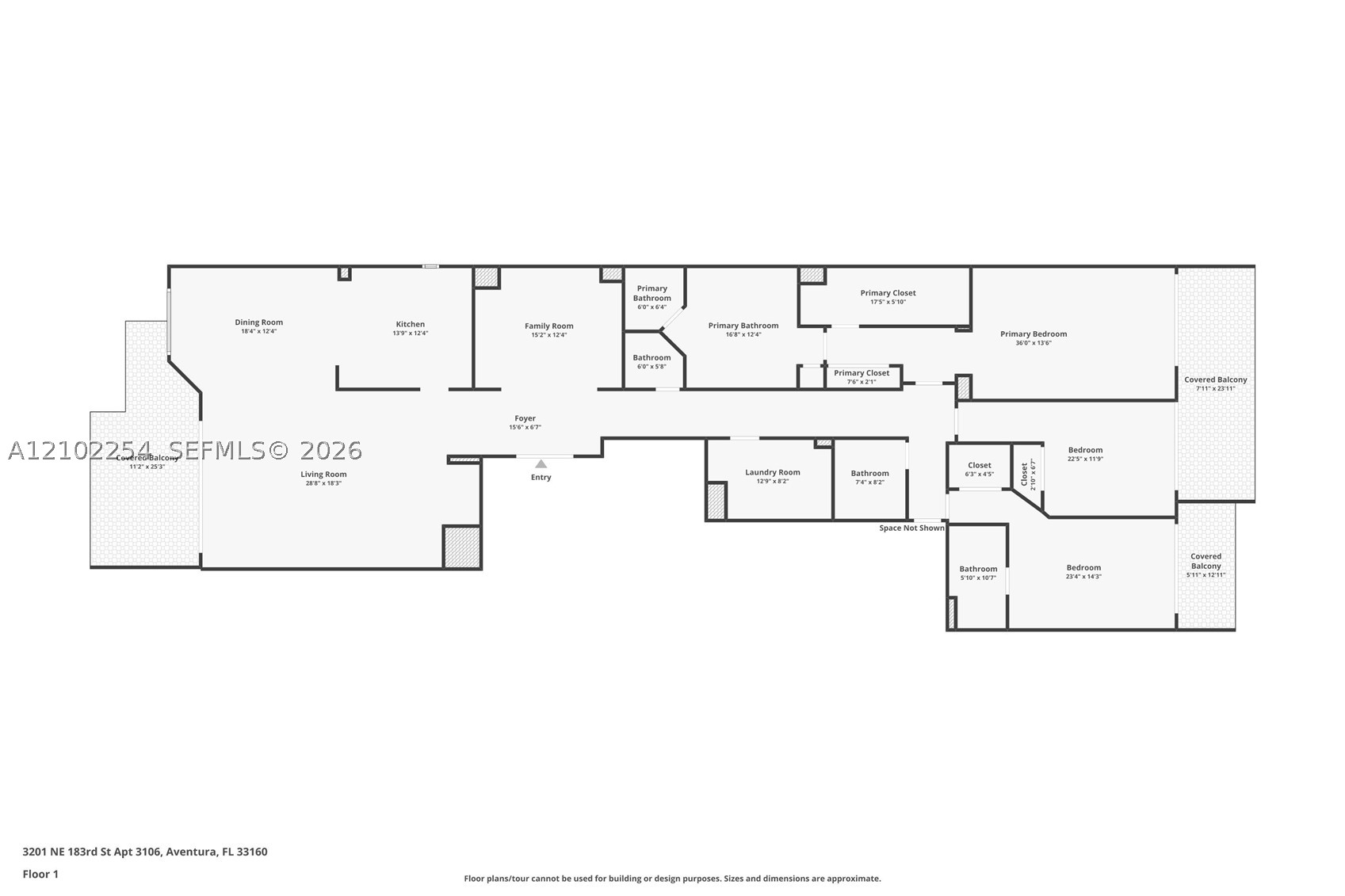 3201 NE 183rd St #3106, Aventura FL 33160
