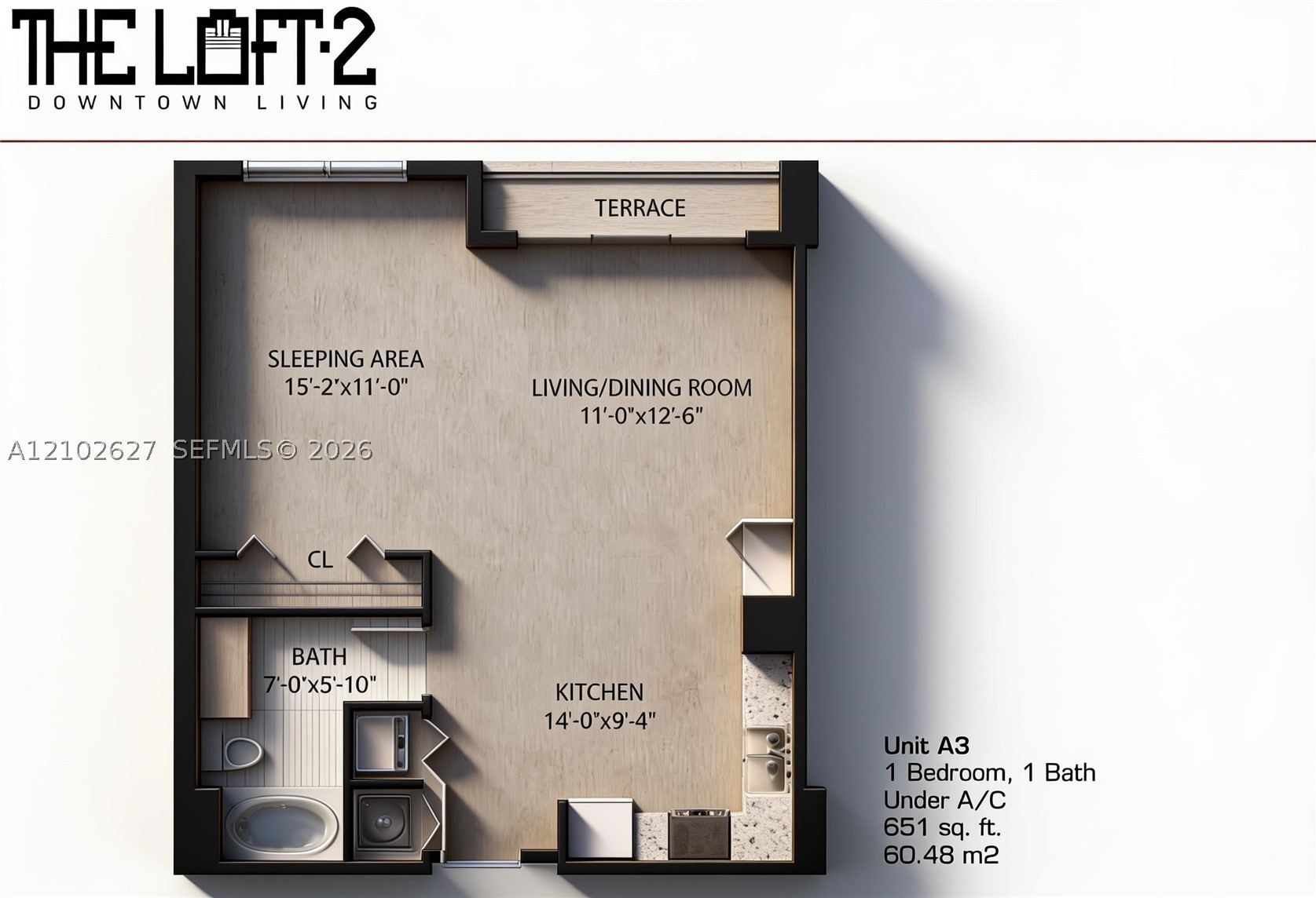 133 NE 2nd Ave #2109, Miami FL 33132