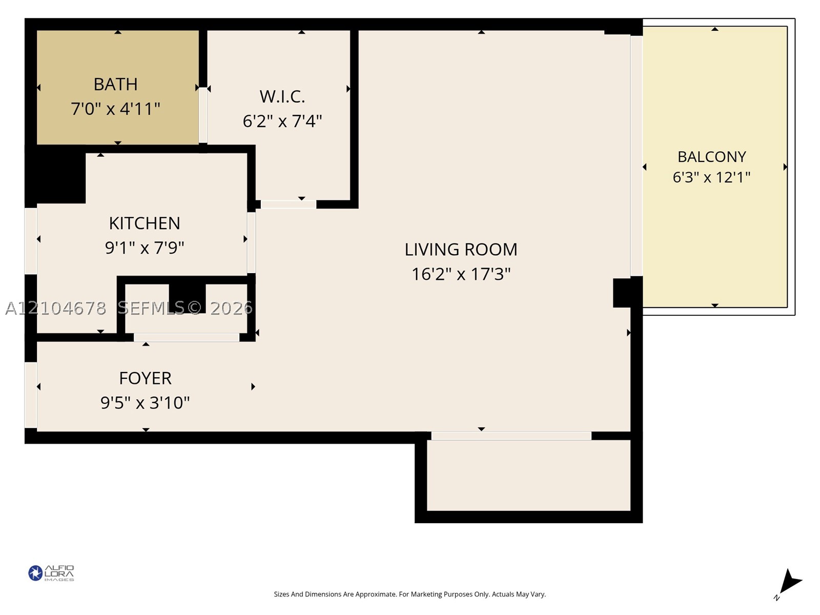 880 NE 69th St #14H, Miami FL 33138