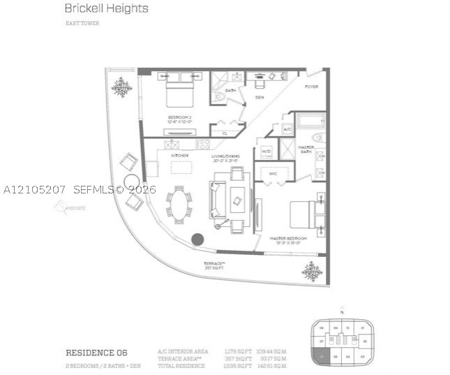 45 SW 9th St #3606, Miami FL 33130