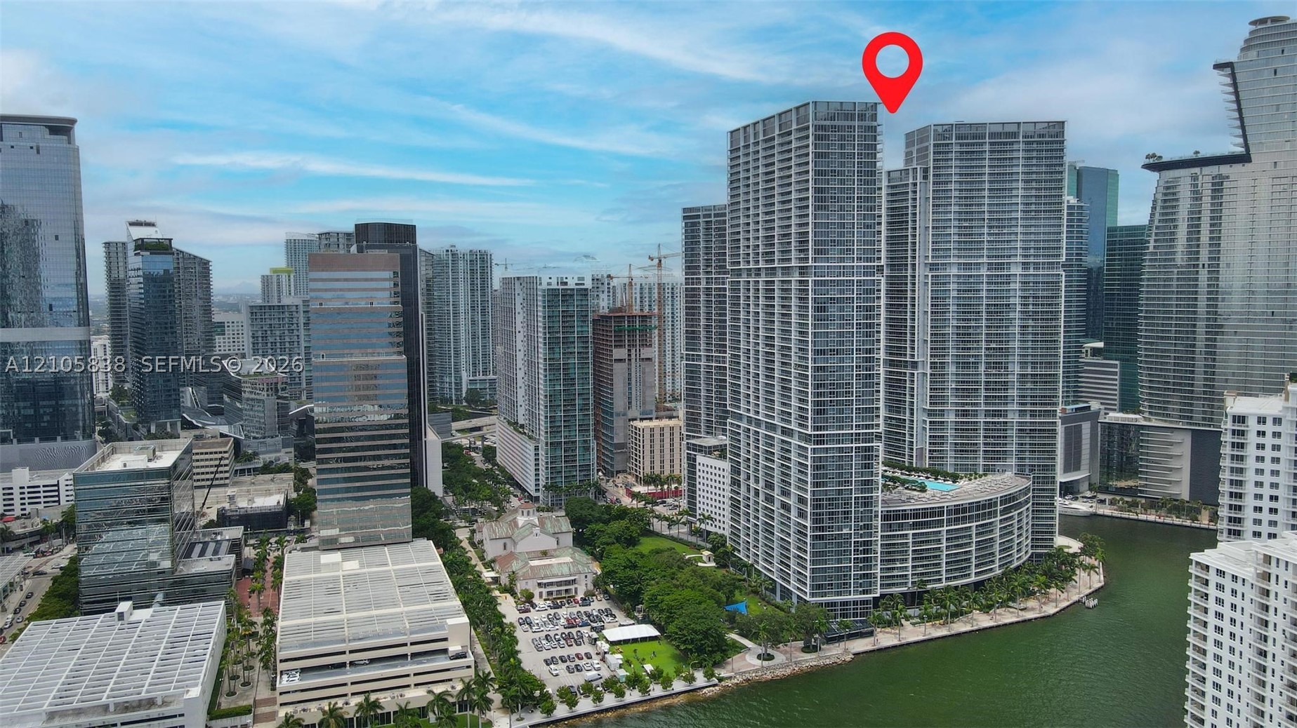 495 Brickell Ave #2411, Miami FL 33131