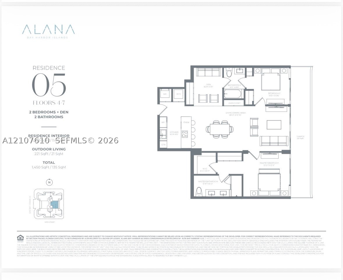 9901 W Bay Harbor Dr #705, Bay Harbor Islands FL 33154