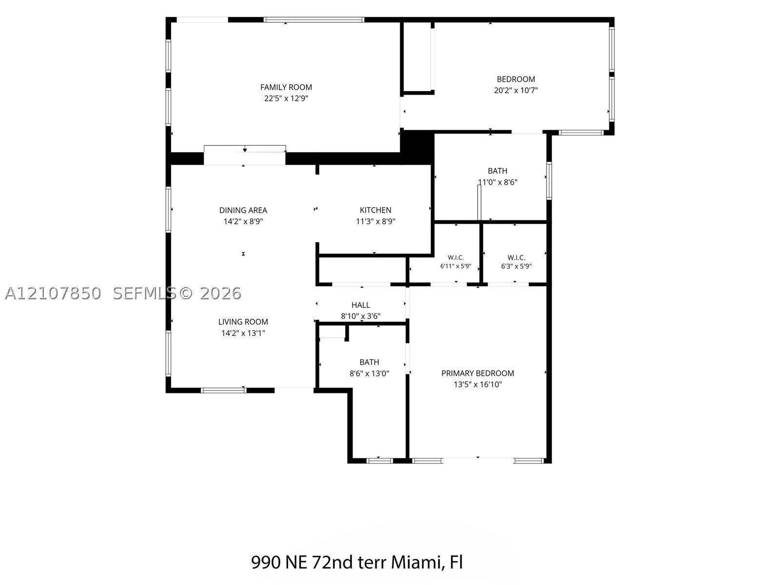 990 NE 72nd Ter, Miami FL 33138