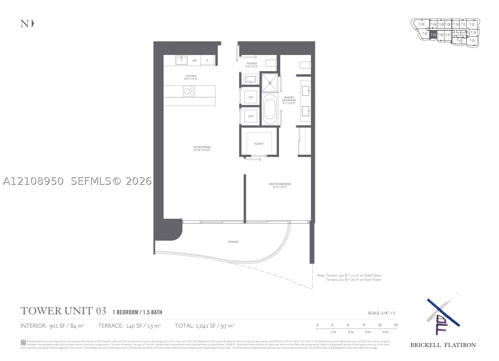 1000 Brickell Plz #4303, Miami FL 33131