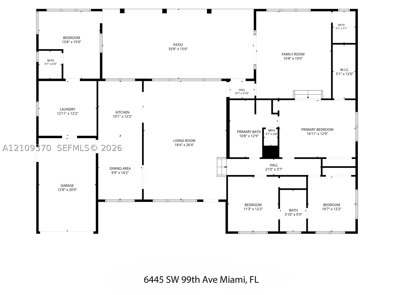 6445 SW 99th Ave, Miami FL 33173