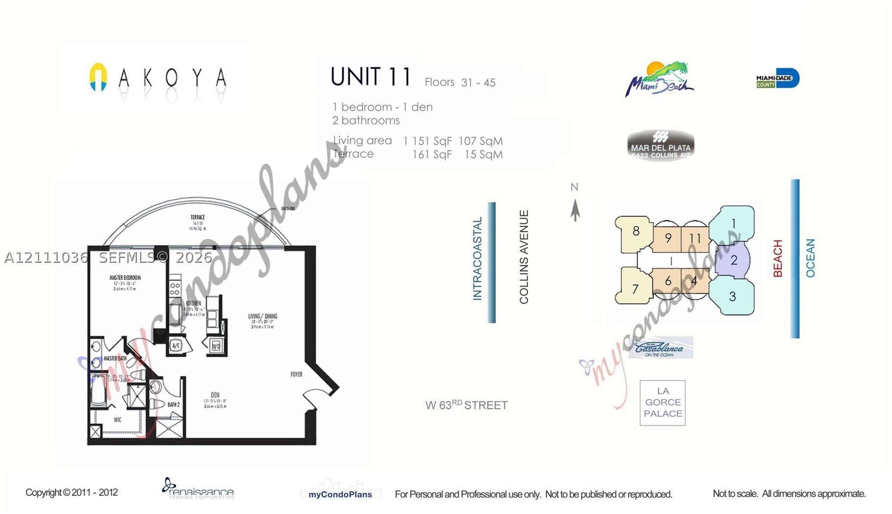 6365 Collins Ave #3811, Miami Beach FL 33141
