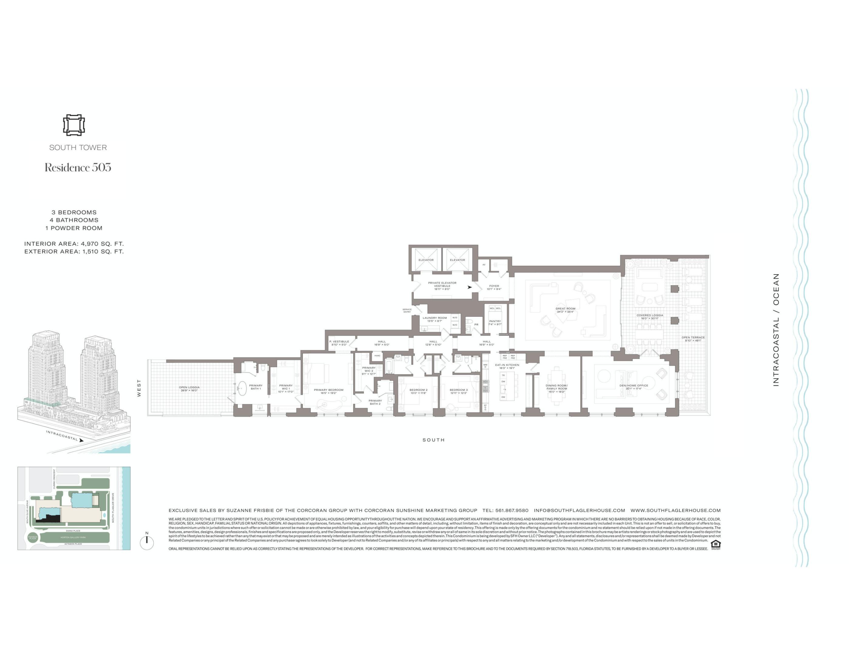 1355 S Flagler #503, West Palm Beach FL 33401