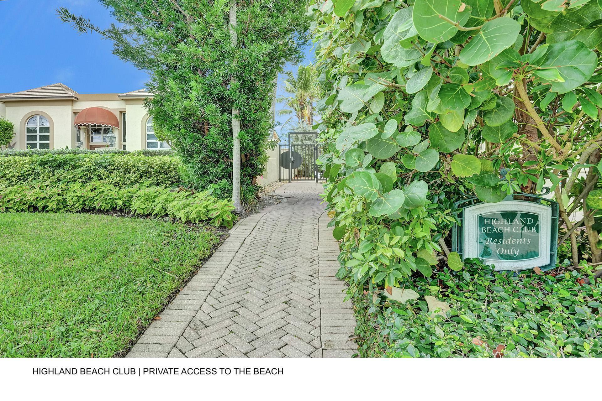 3606 S Ocean #603, Highland Beach FL 33487