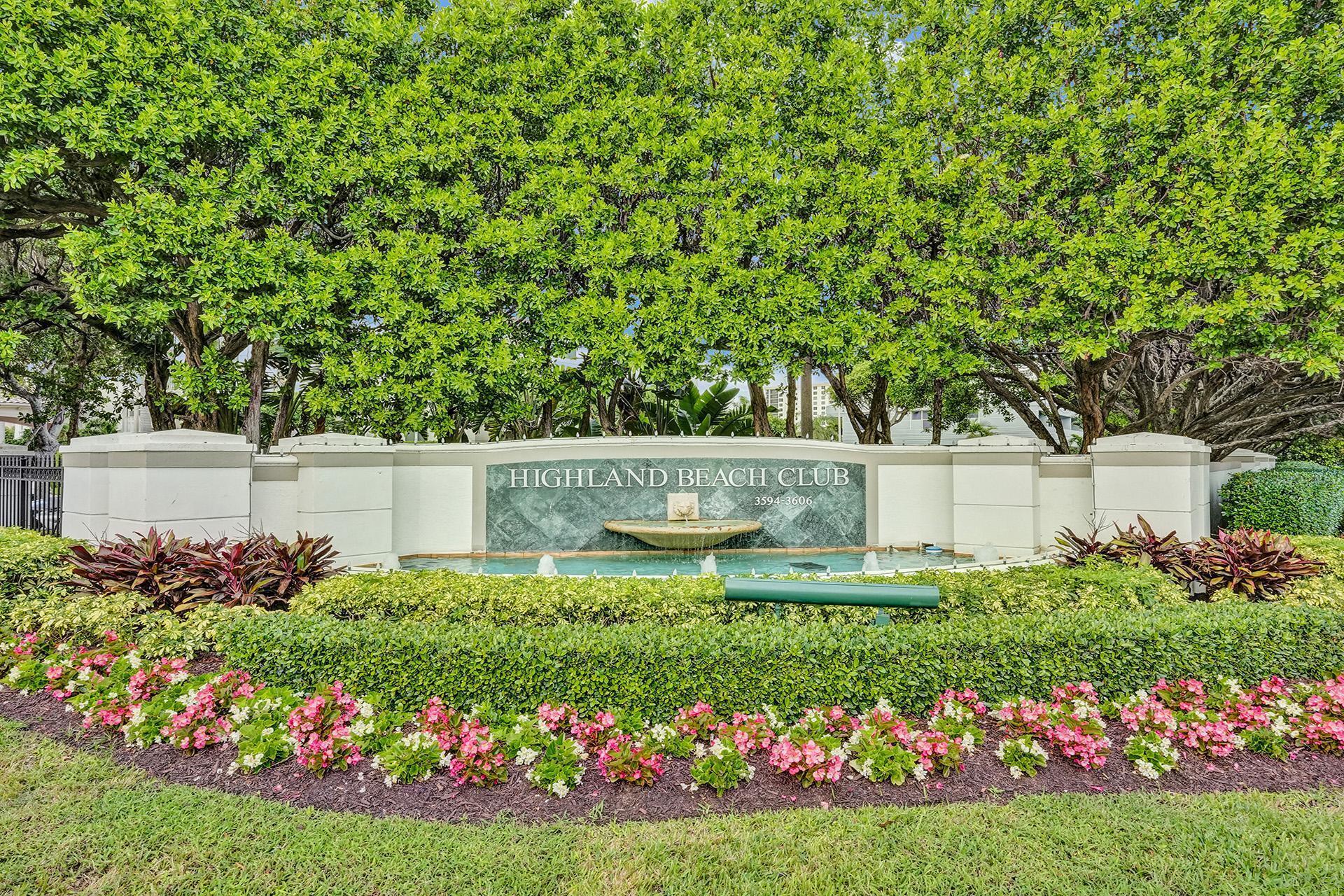 3606 S Ocean #603, Highland Beach FL 33487
