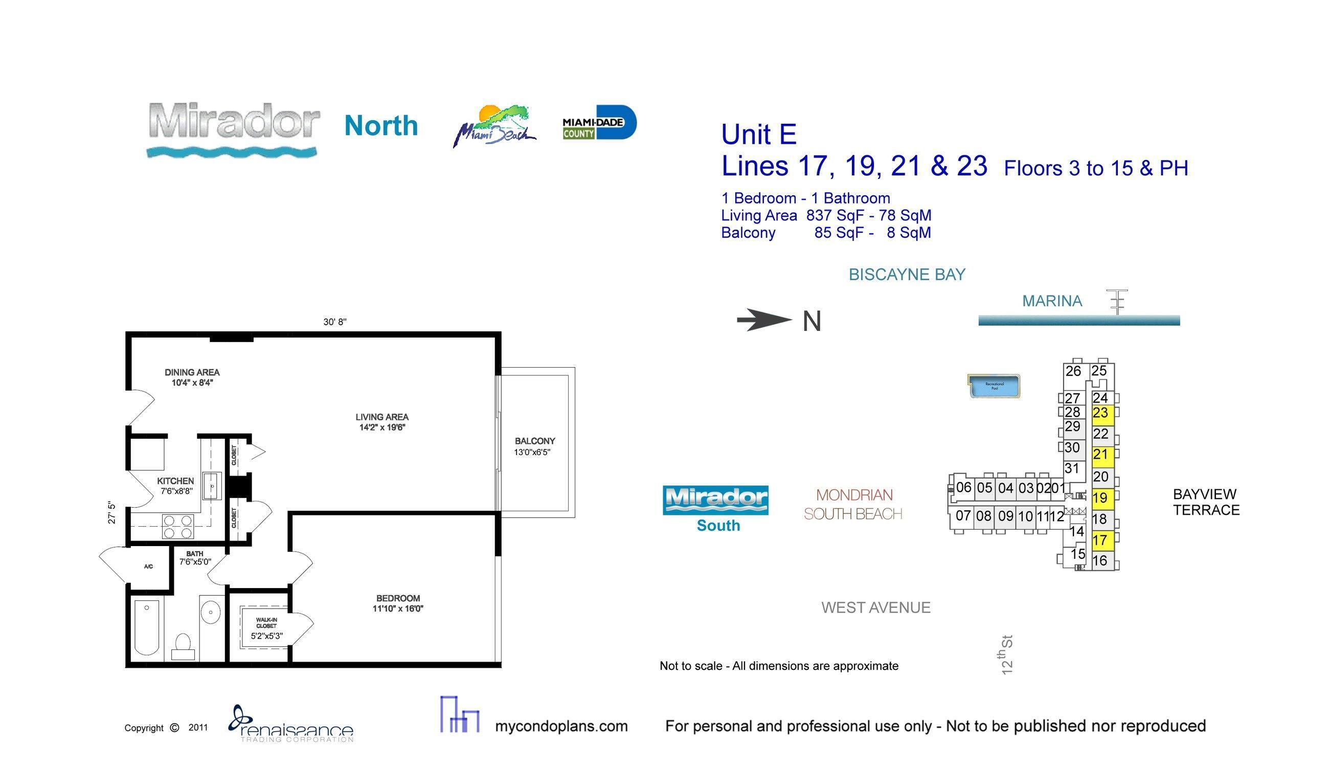 1200 West #1521, Miami Beach FL 33139