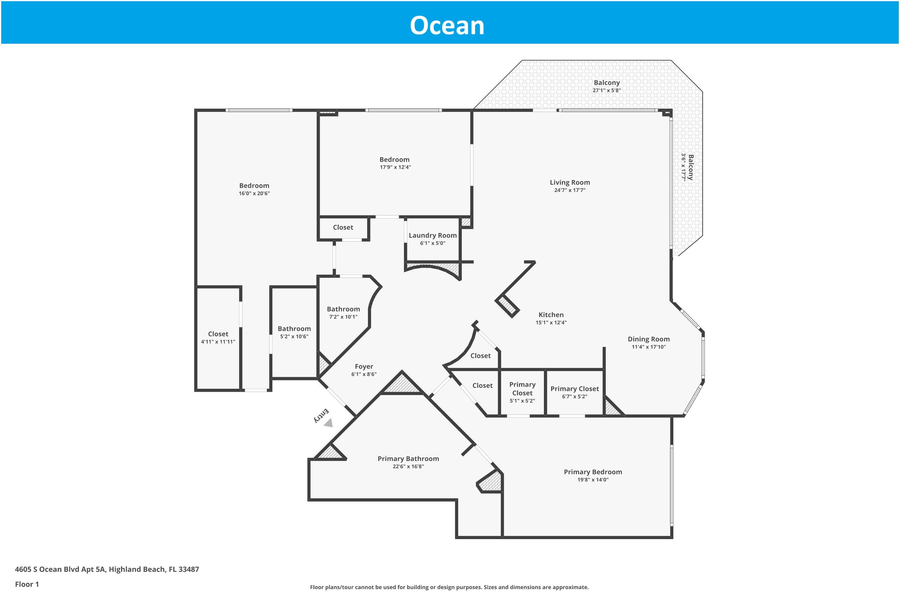 4605 S Ocean #5a, Highland Beach FL 33487