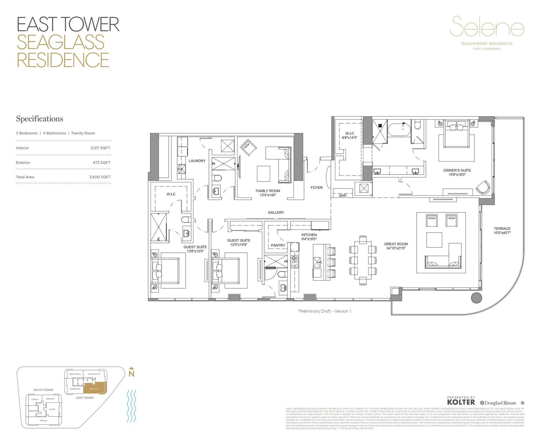 151 N Seabreeze #1601 E, Fort Lauderdale FL 33304
