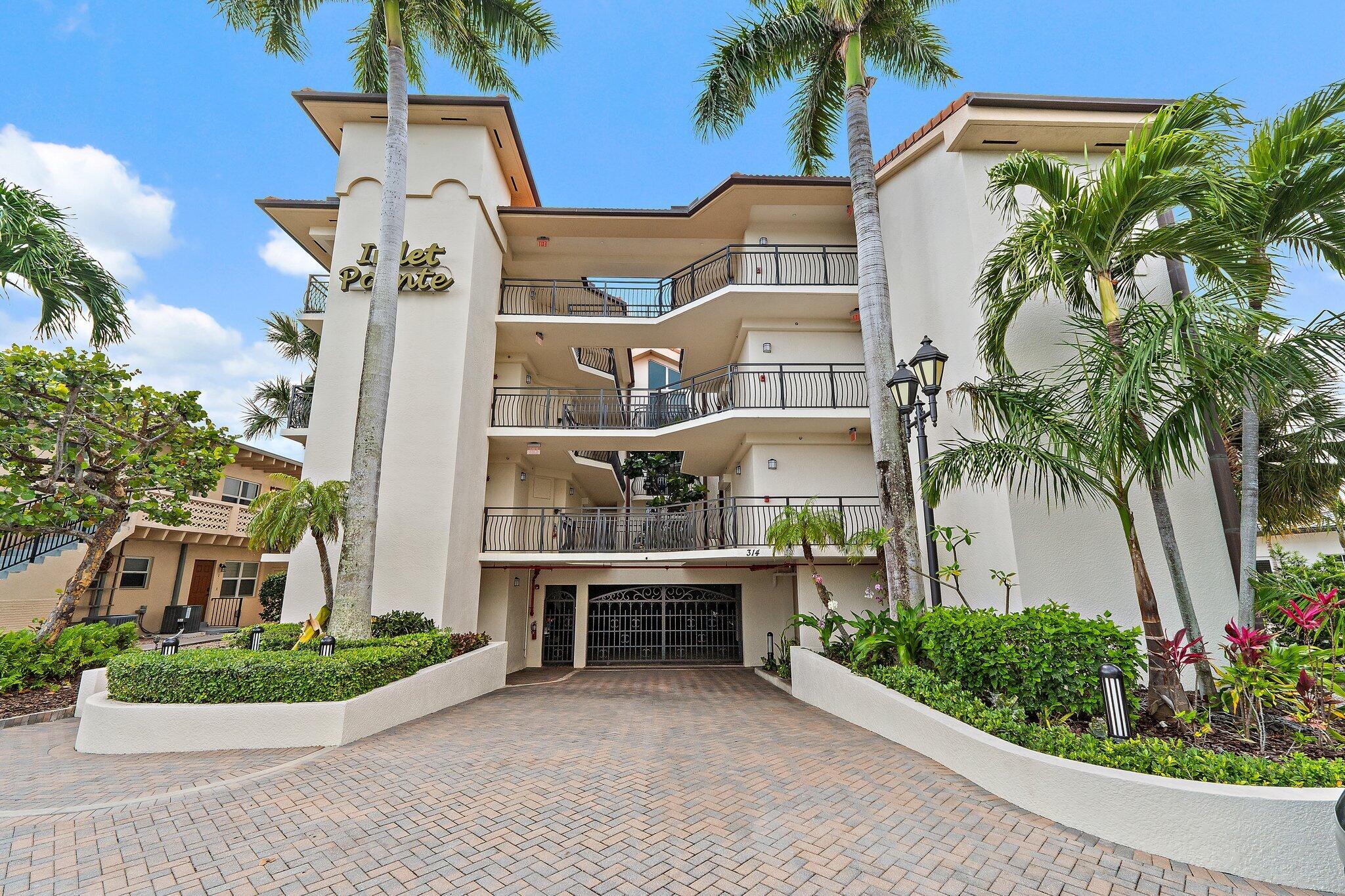 314 Inlet #101, Palm Beach Shores FL 33404