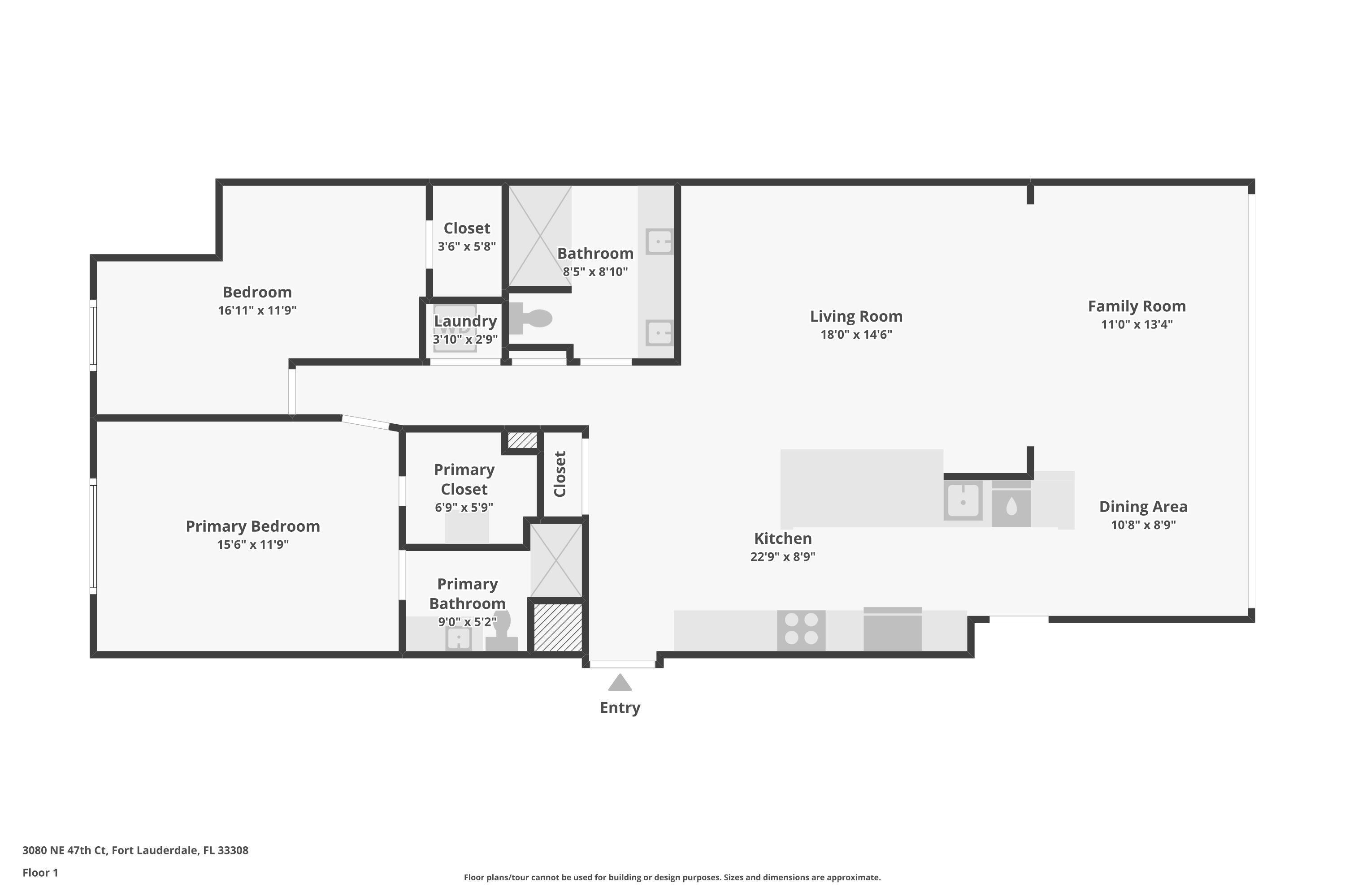 3080 NE 47th #405, Fort Lauderdale FL 33308
