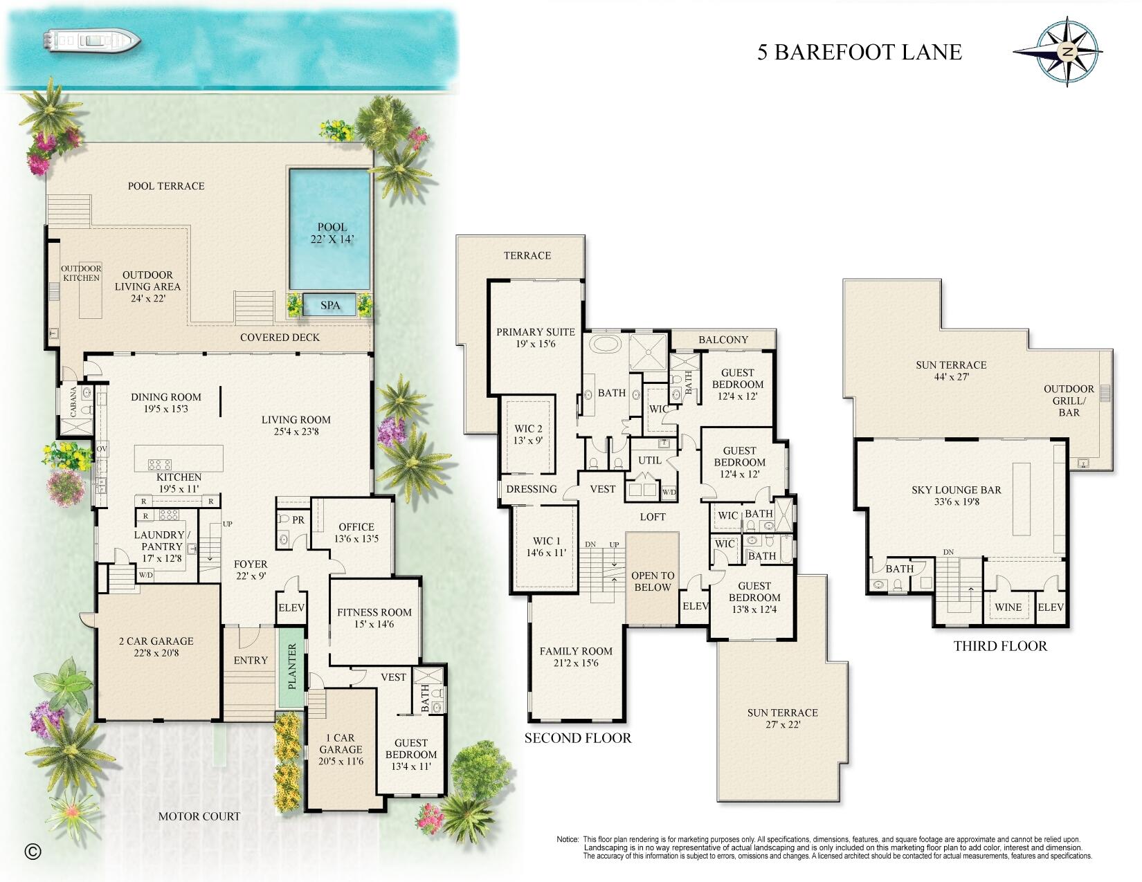 5 Barefoot, Lantana FL 33462
