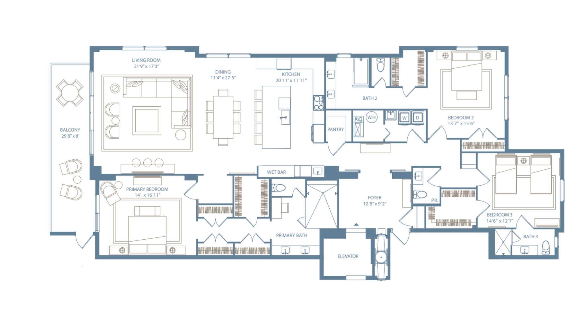 180 Lake #2304, Palm Beach Shores FL 33404