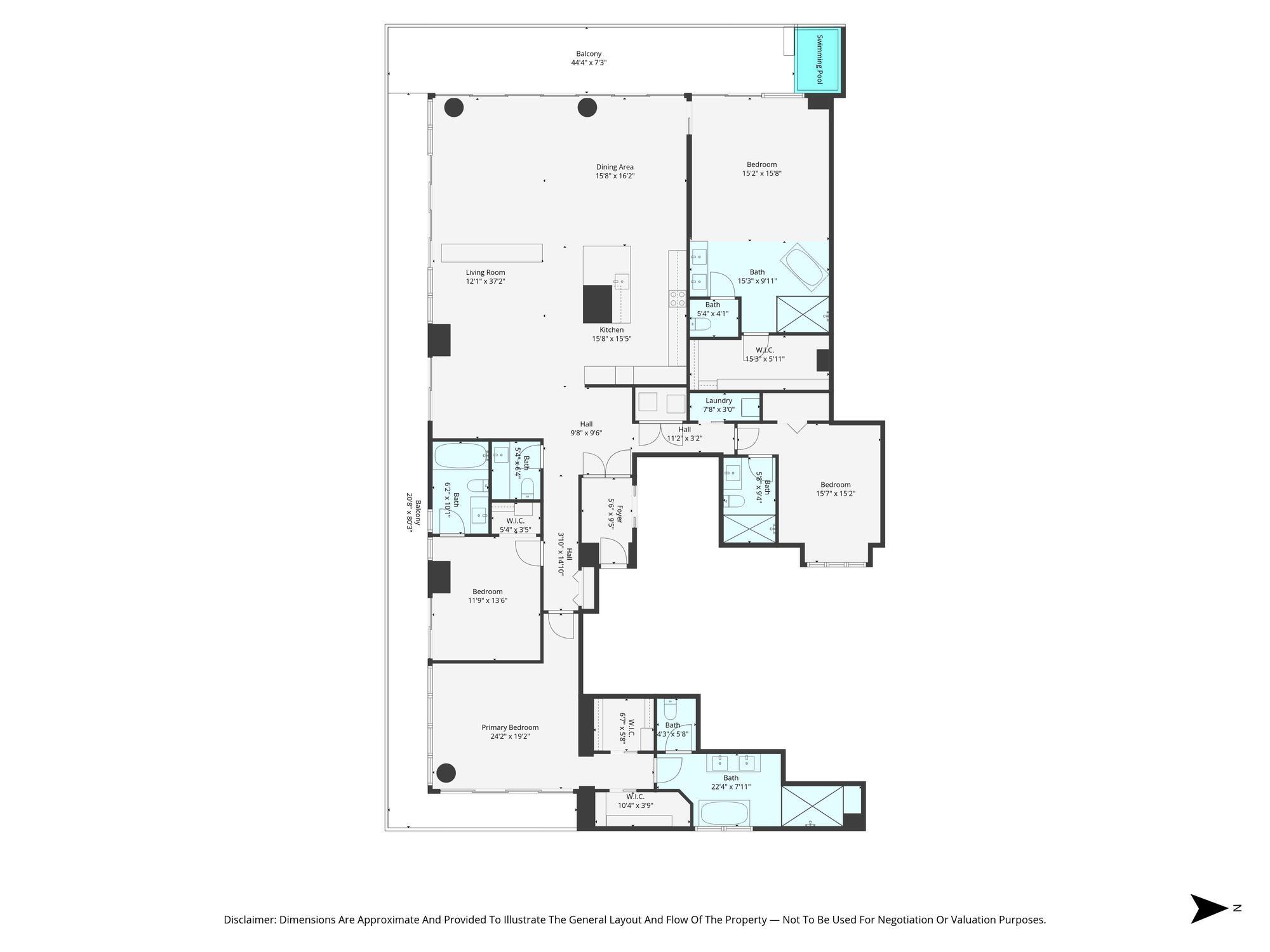 480 NE 31st #Ph5104, Miami FL 33137