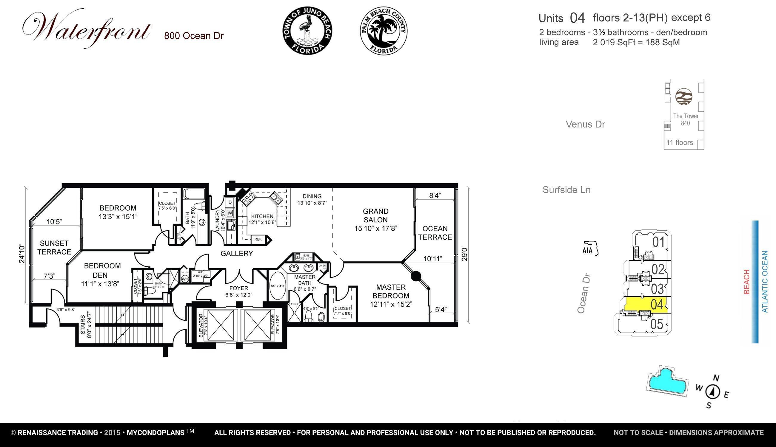 800 Ocean #404, Juno Beach FL 33408