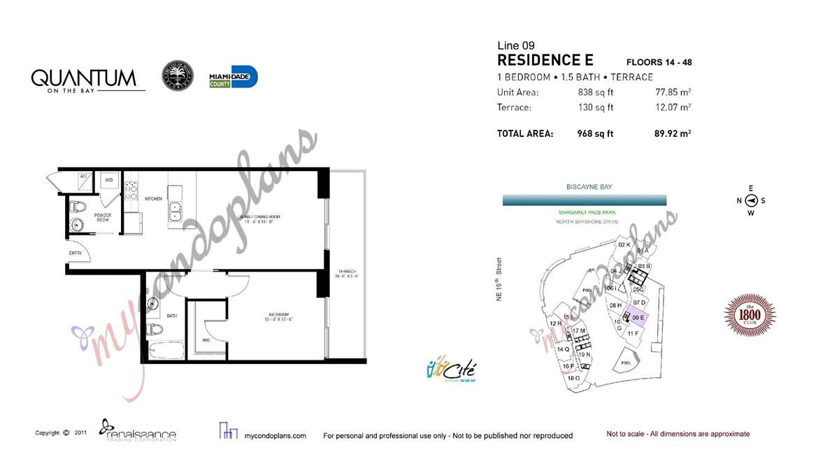 1900 N Bayshore #2609, Miami FL 33132