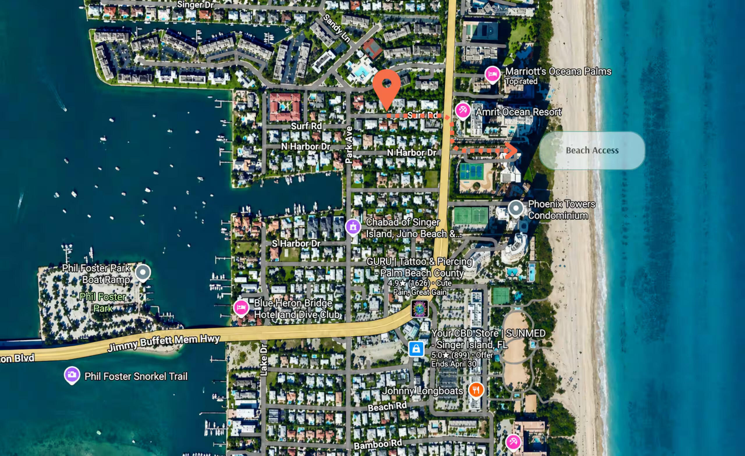 1216 Surf, Singer Island FL 33404