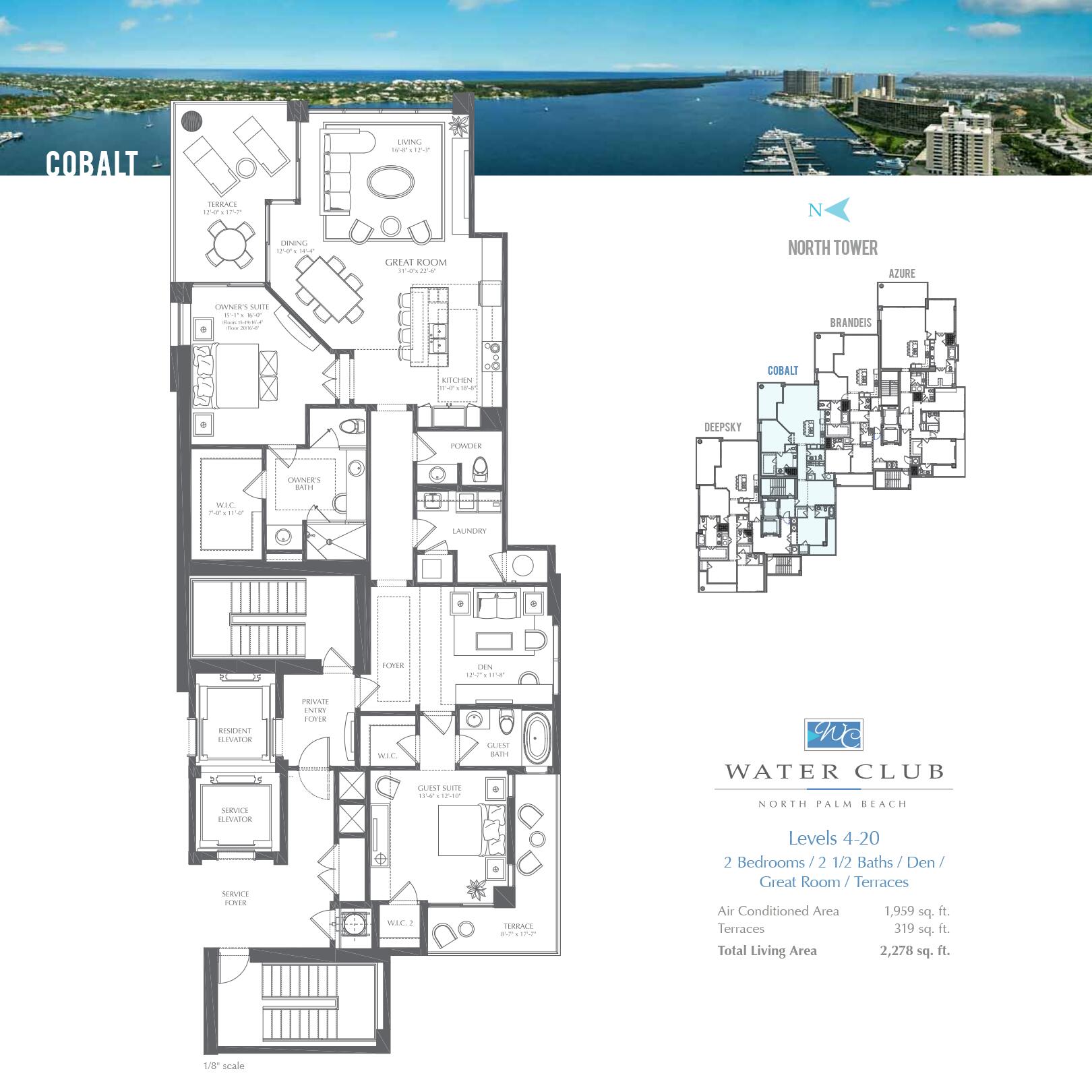 1 Water Club #1602, North Palm Beach FL 33408