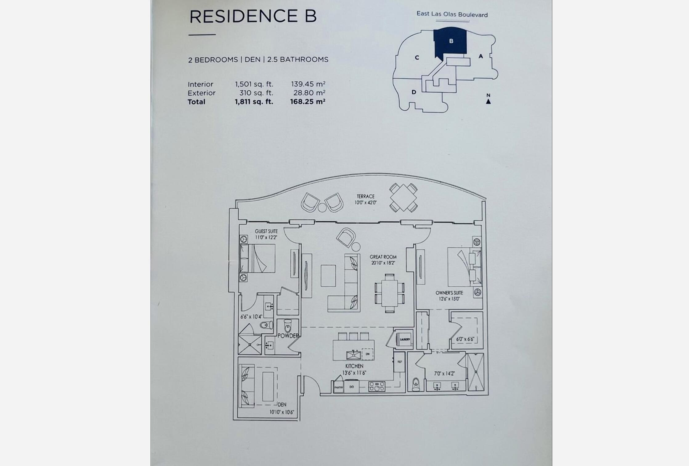 100 E Las Olas #2802, Fort Lauderdale FL 33301