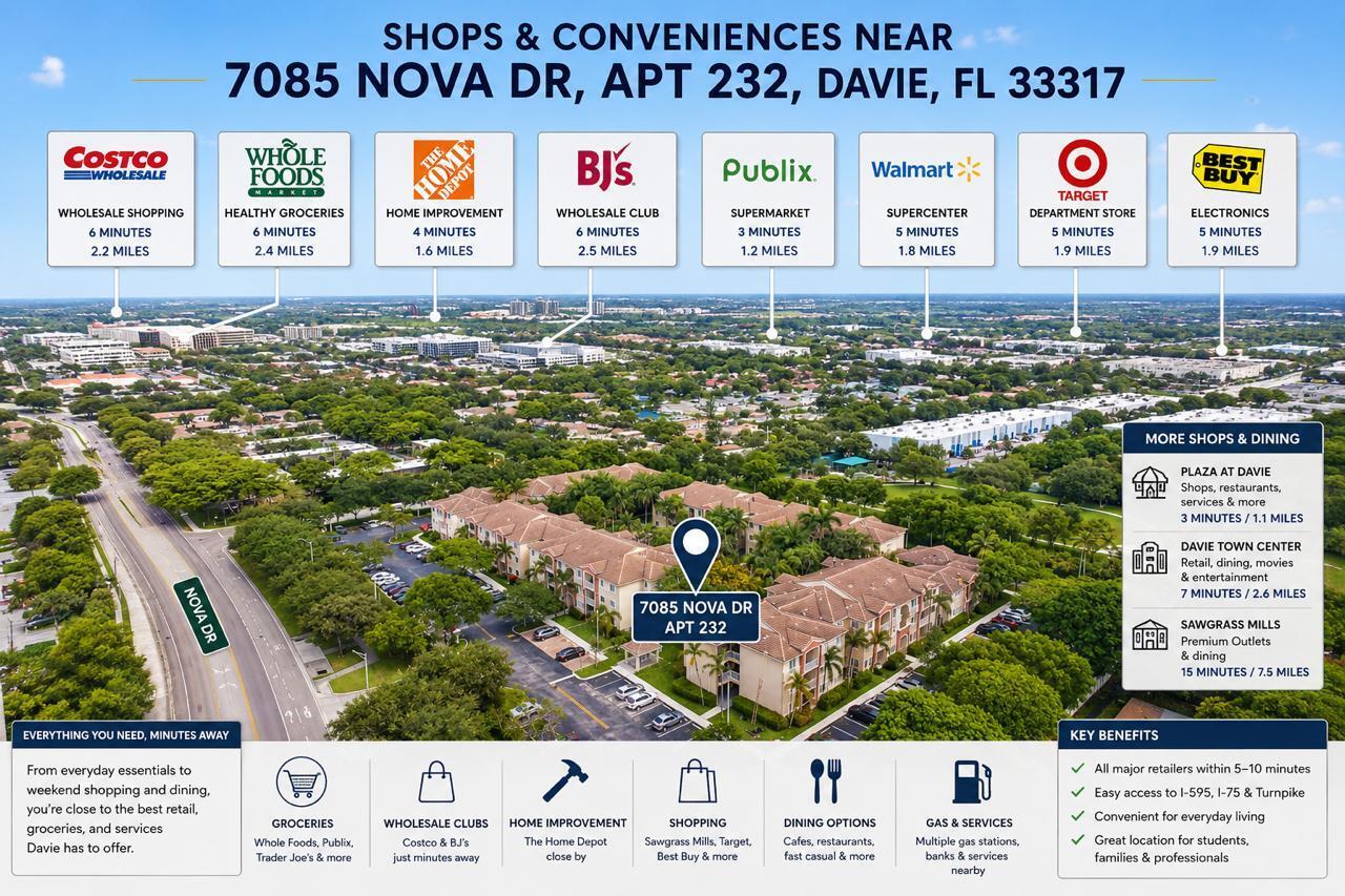 7085 Nova #232, Davie FL 33317