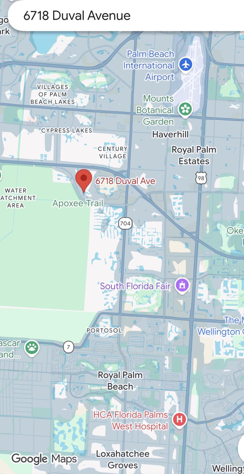 6718 Duval, West Palm Beach FL 33411
