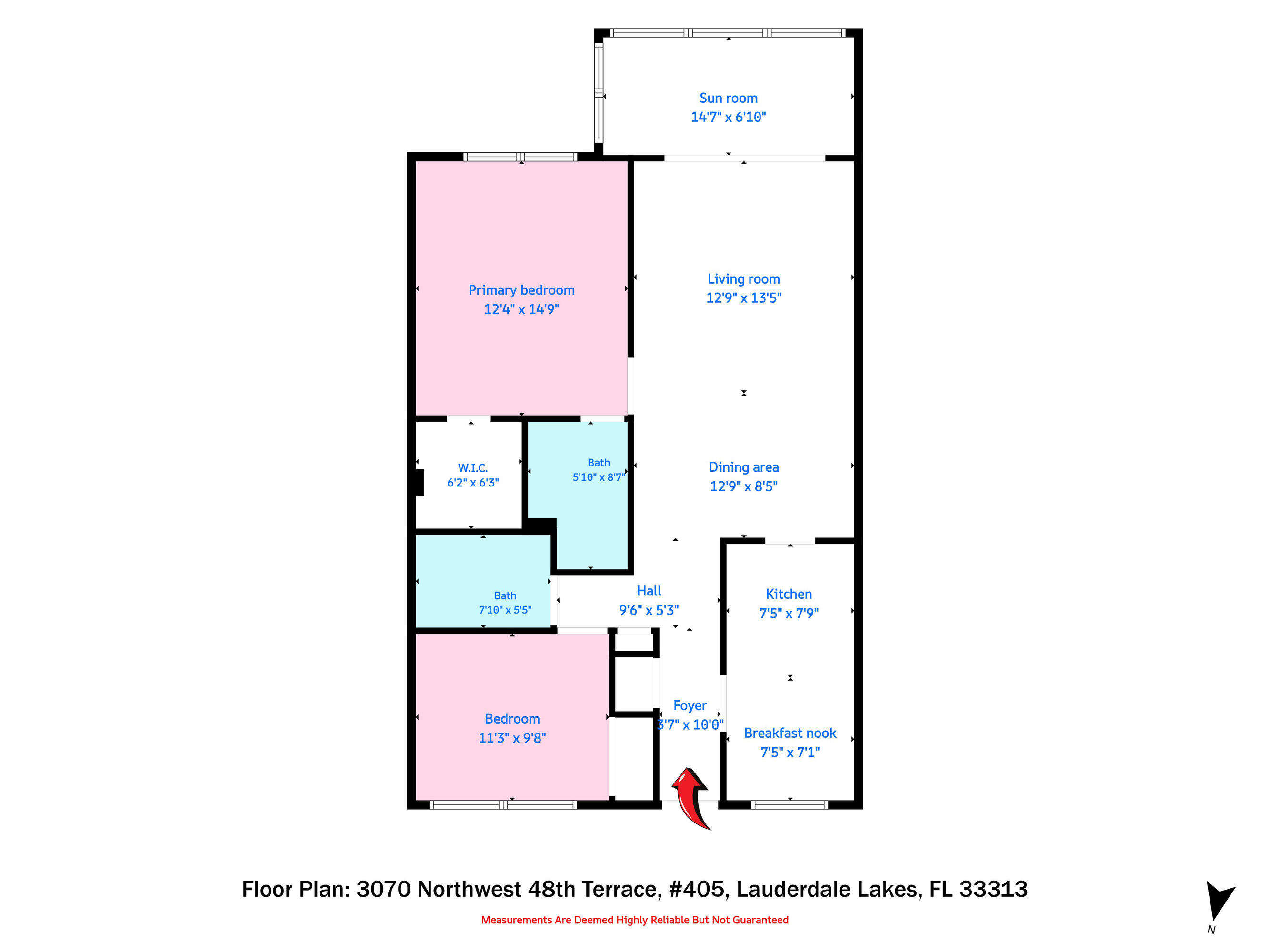 3070 NW 48th #405, Lauderdale Lakes FL 33313