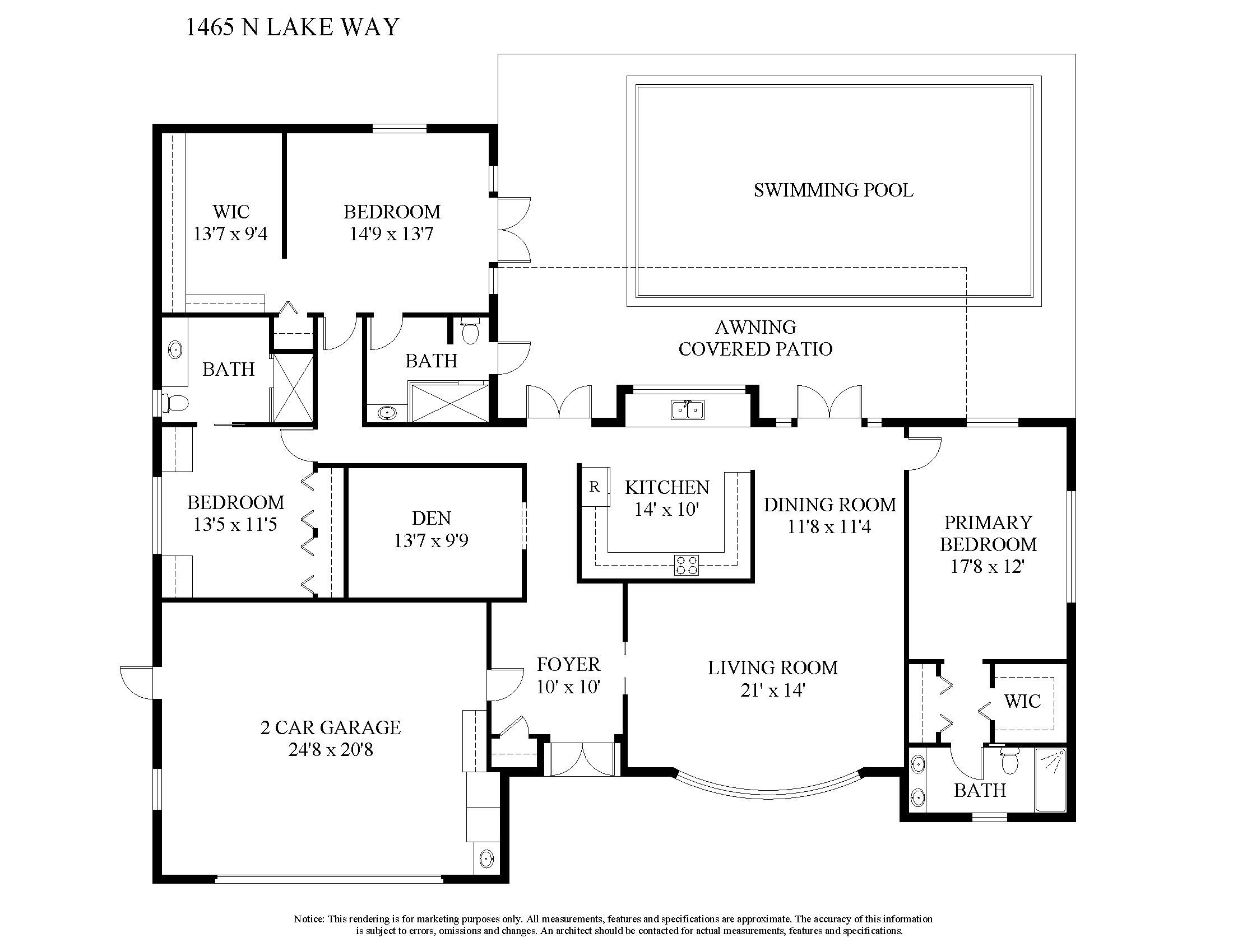1465 N Lake, Palm Beach FL 33480