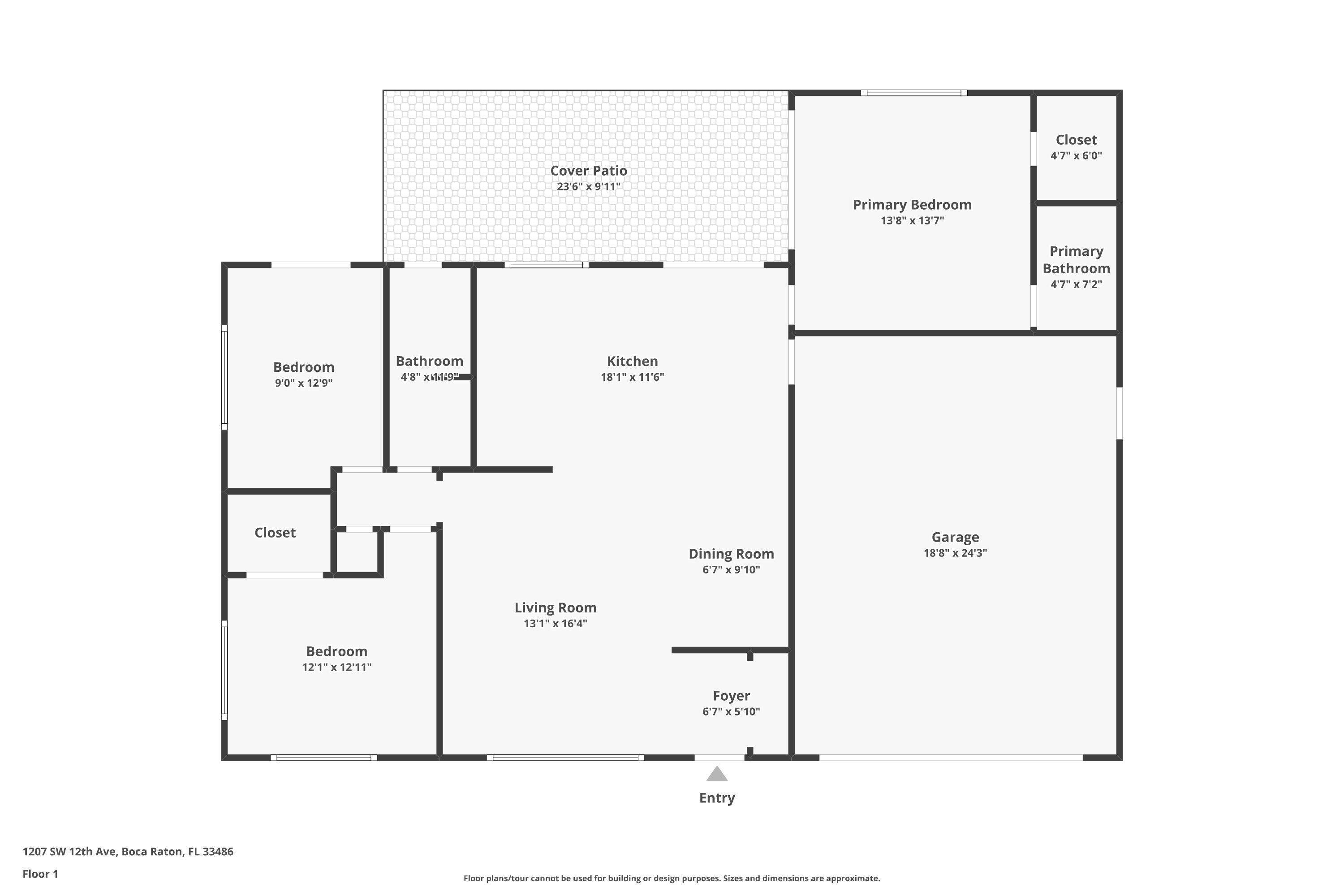 1207 SW 12th, Boca Raton FL 33486