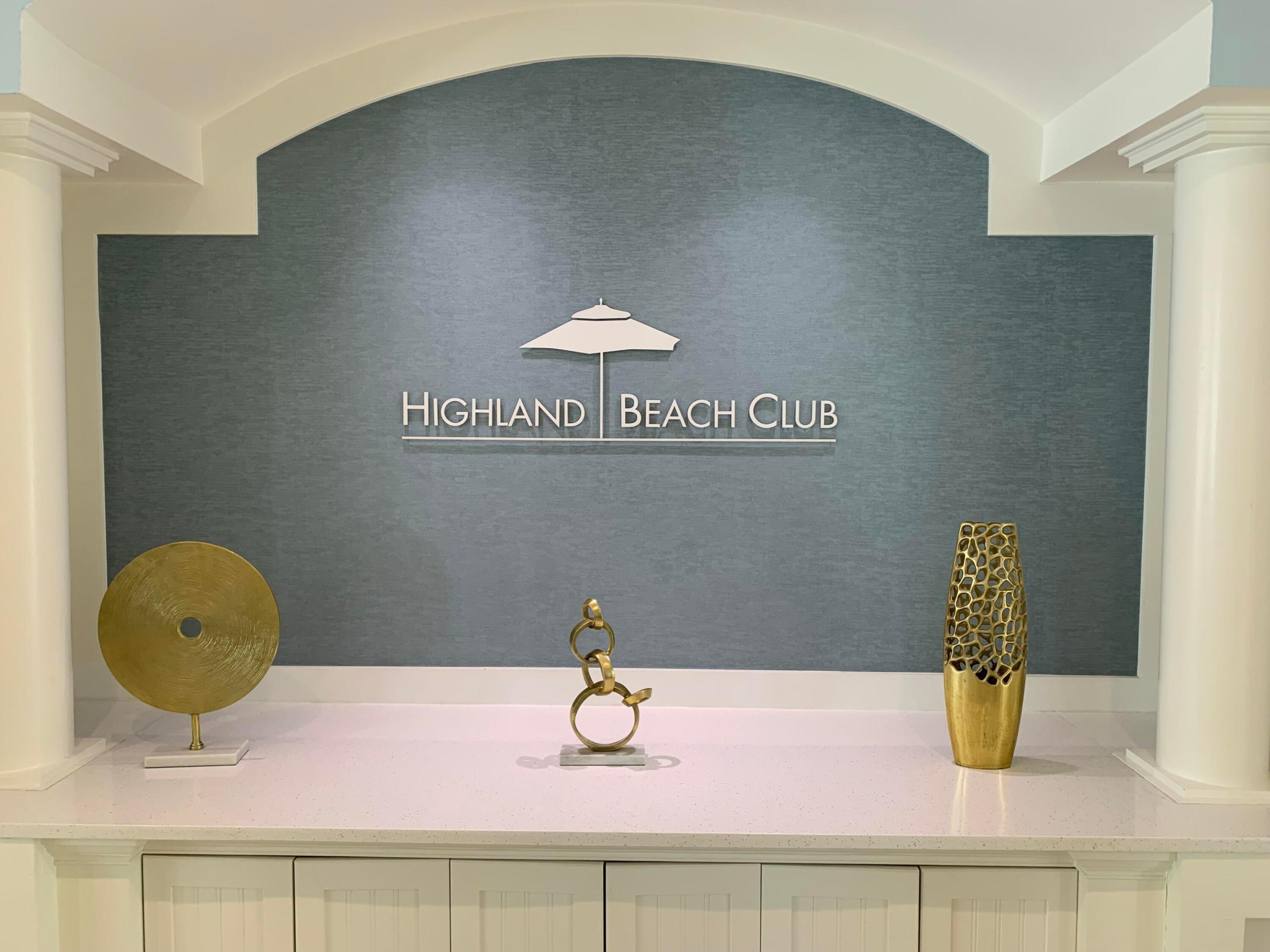 3604 S Ocean #101, Highland Beach FL 33487