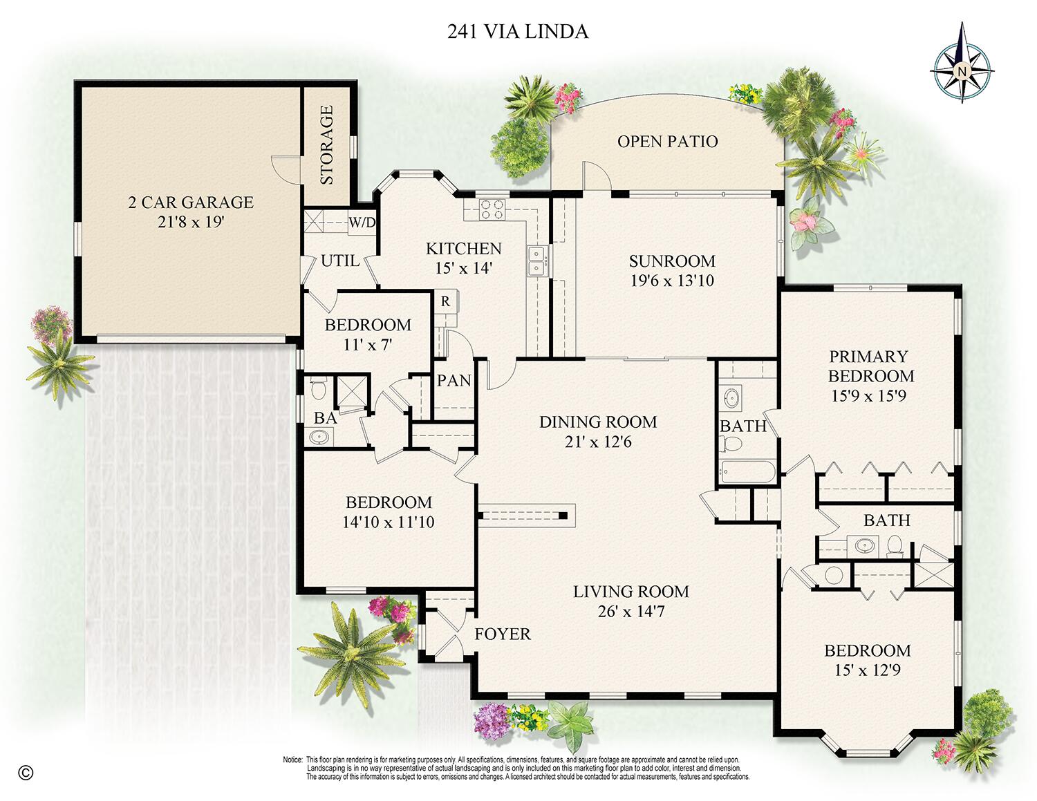 241 Via Linda, Palm Beach FL 33480