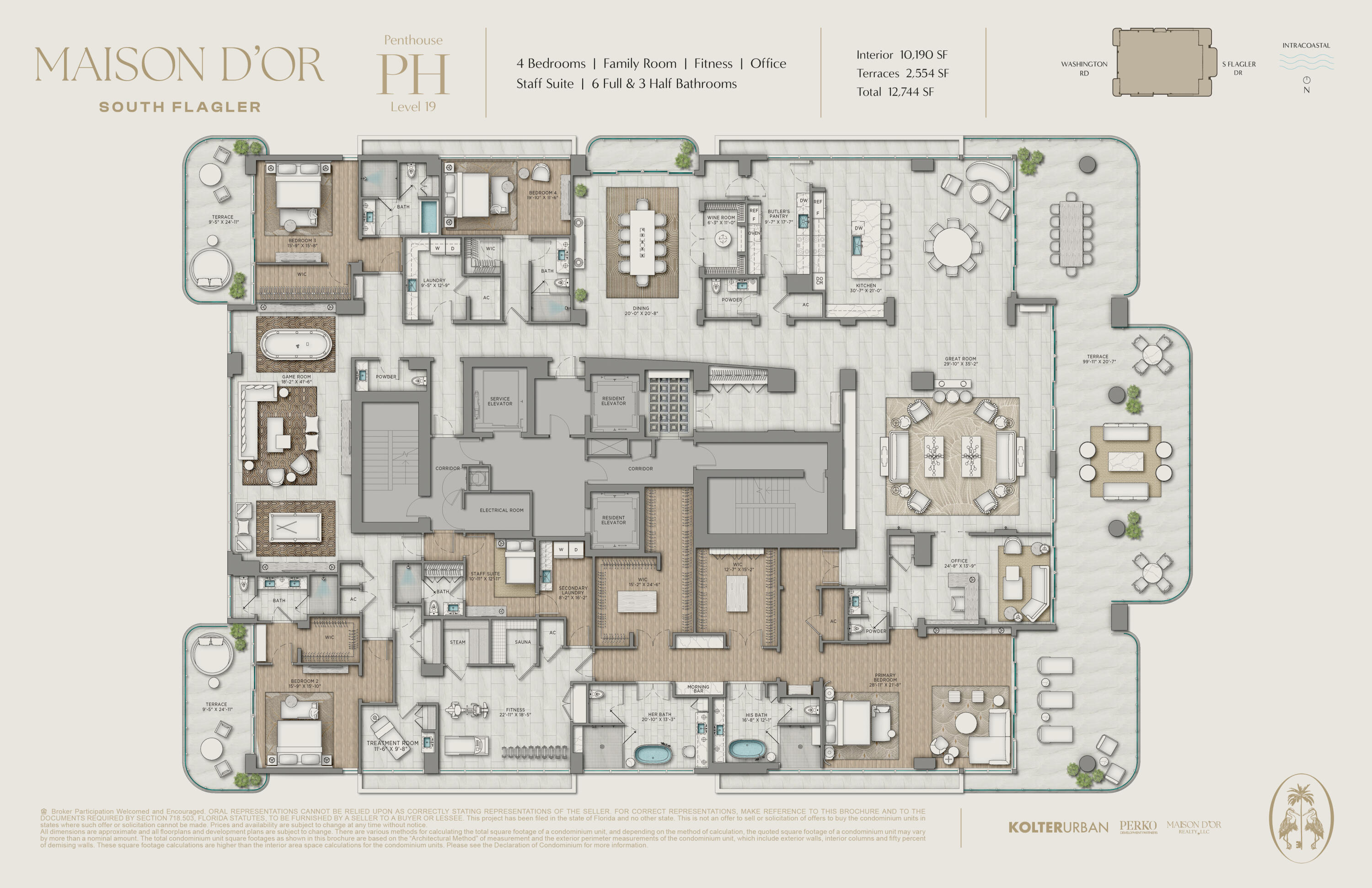 3773 S Flagler #1901, West Palm Beach FL 33405