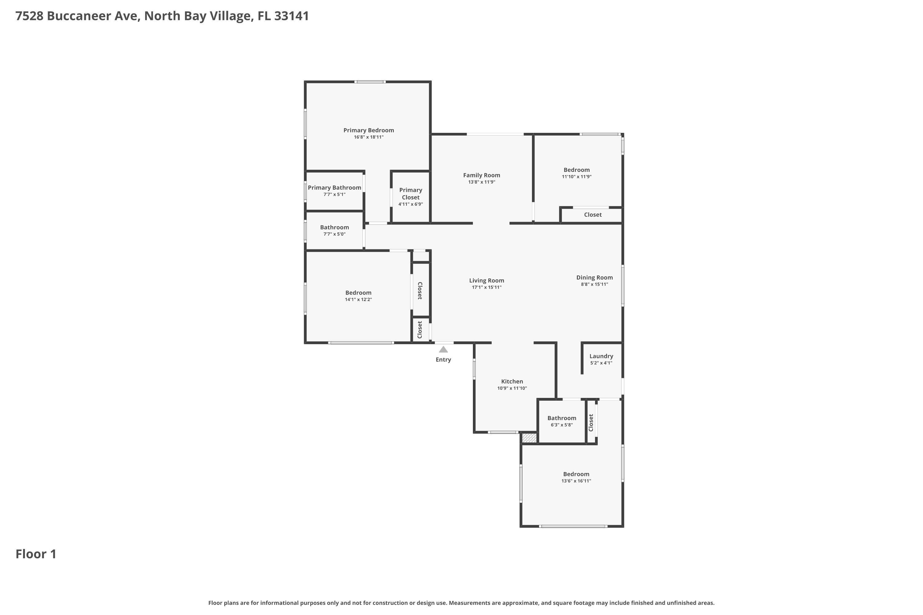 7528 Buccaneer, North Bay Village FL 33141