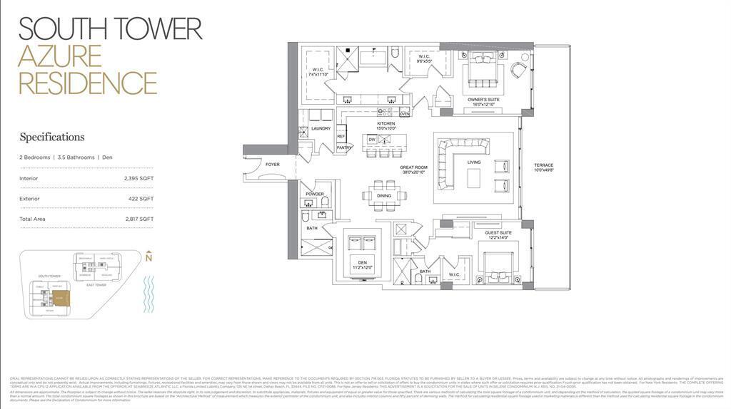 153 N Seabreeze #1601, Fort Lauderdale FL 33304