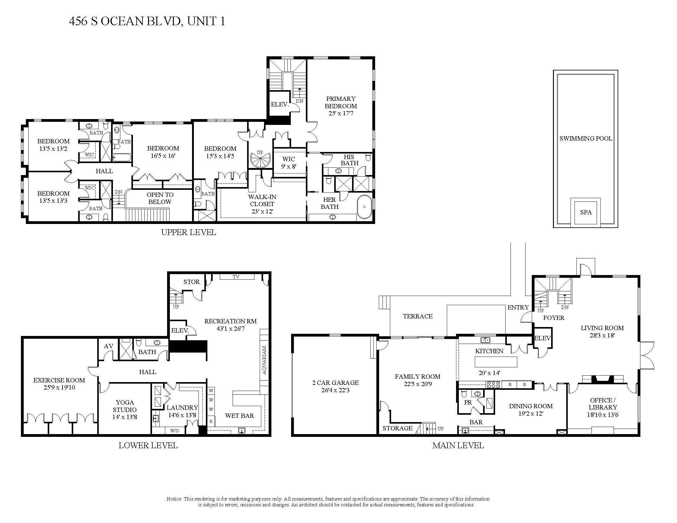 456 S OCEAN, Palm Beach FL 33480