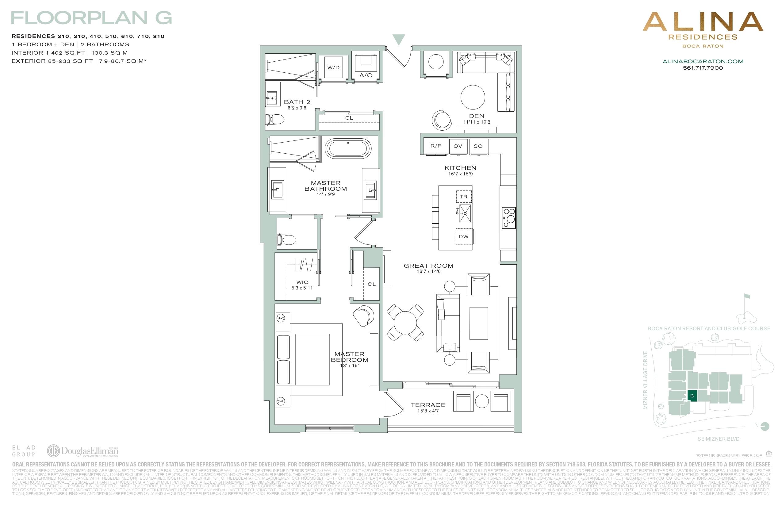 200 SE Mizner #810, Boca Raton FL 33432