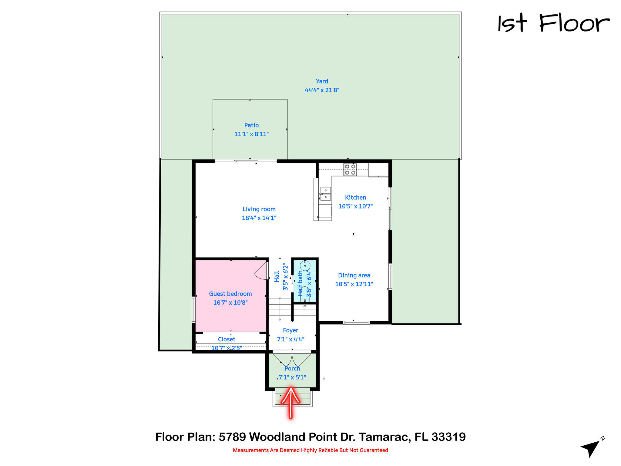 5789 WOODLAND POINT, Tamarac FL 33319