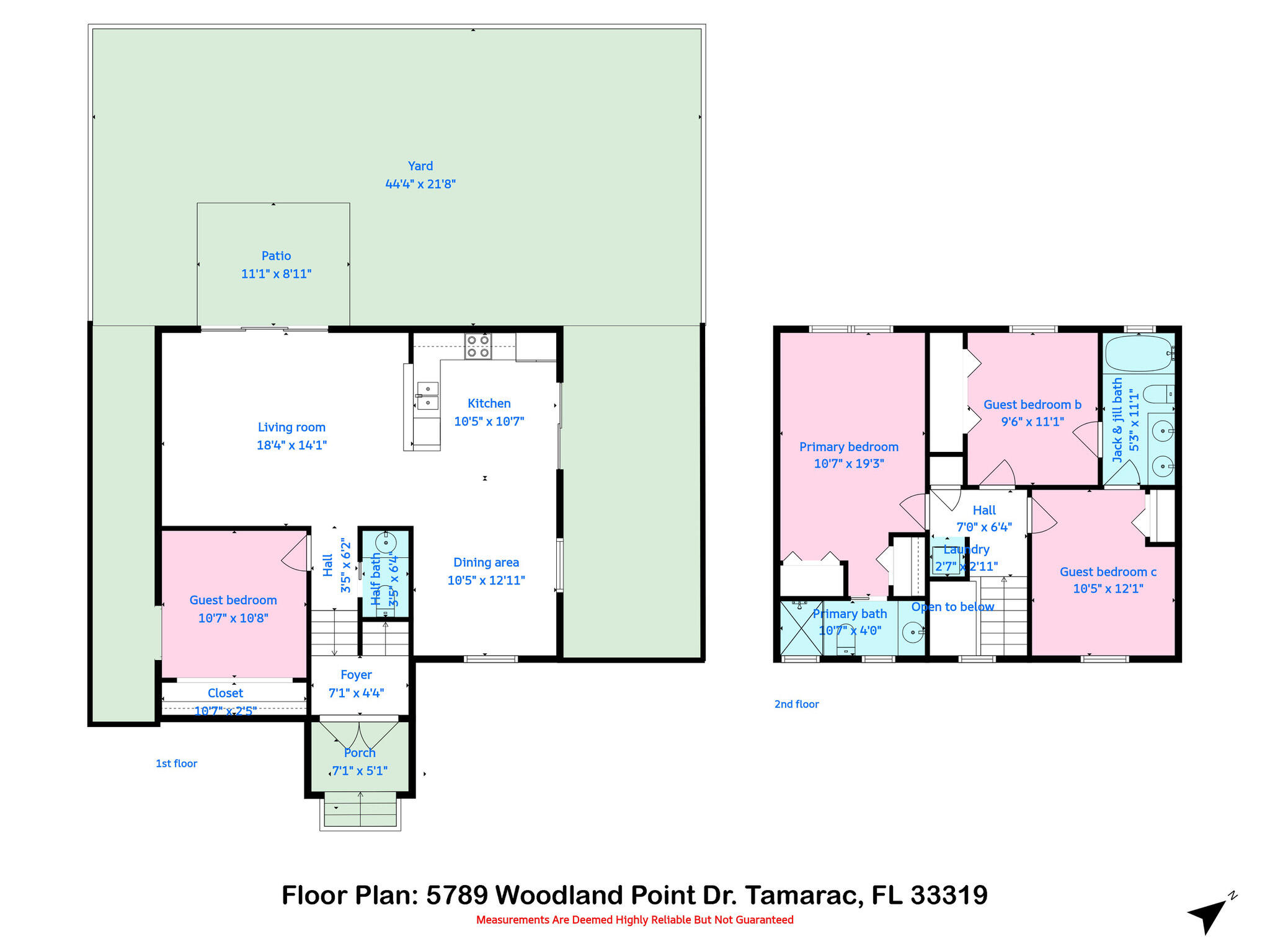 5789 WOODLAND POINT, Tamarac FL 33319